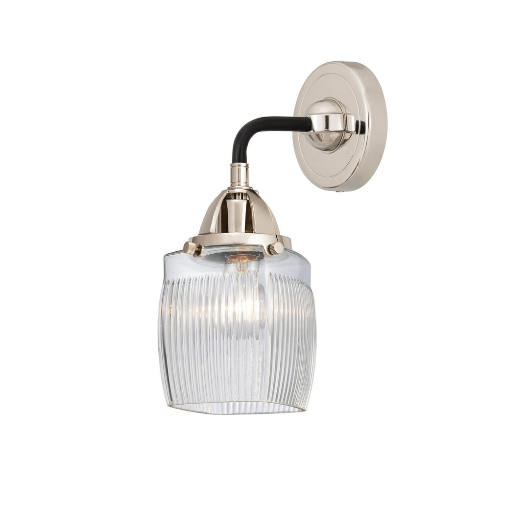 Innovations Nouveau 2 288-1W-BPN-G302 Wall Sconce Light - Black Polished Nickel