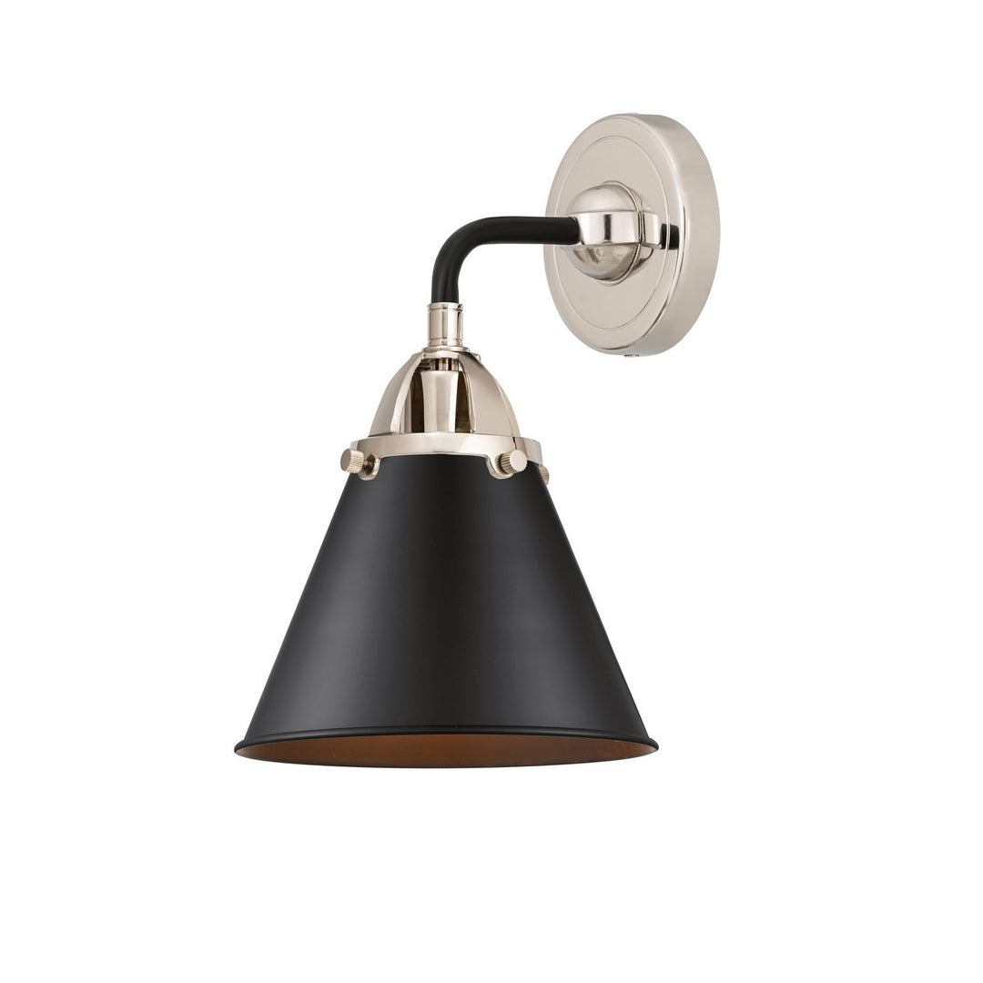 Innovations Nouveau 2 288-1W-BPN-M13-BK-LED Wall Sconce Light - Black Polished Nickel