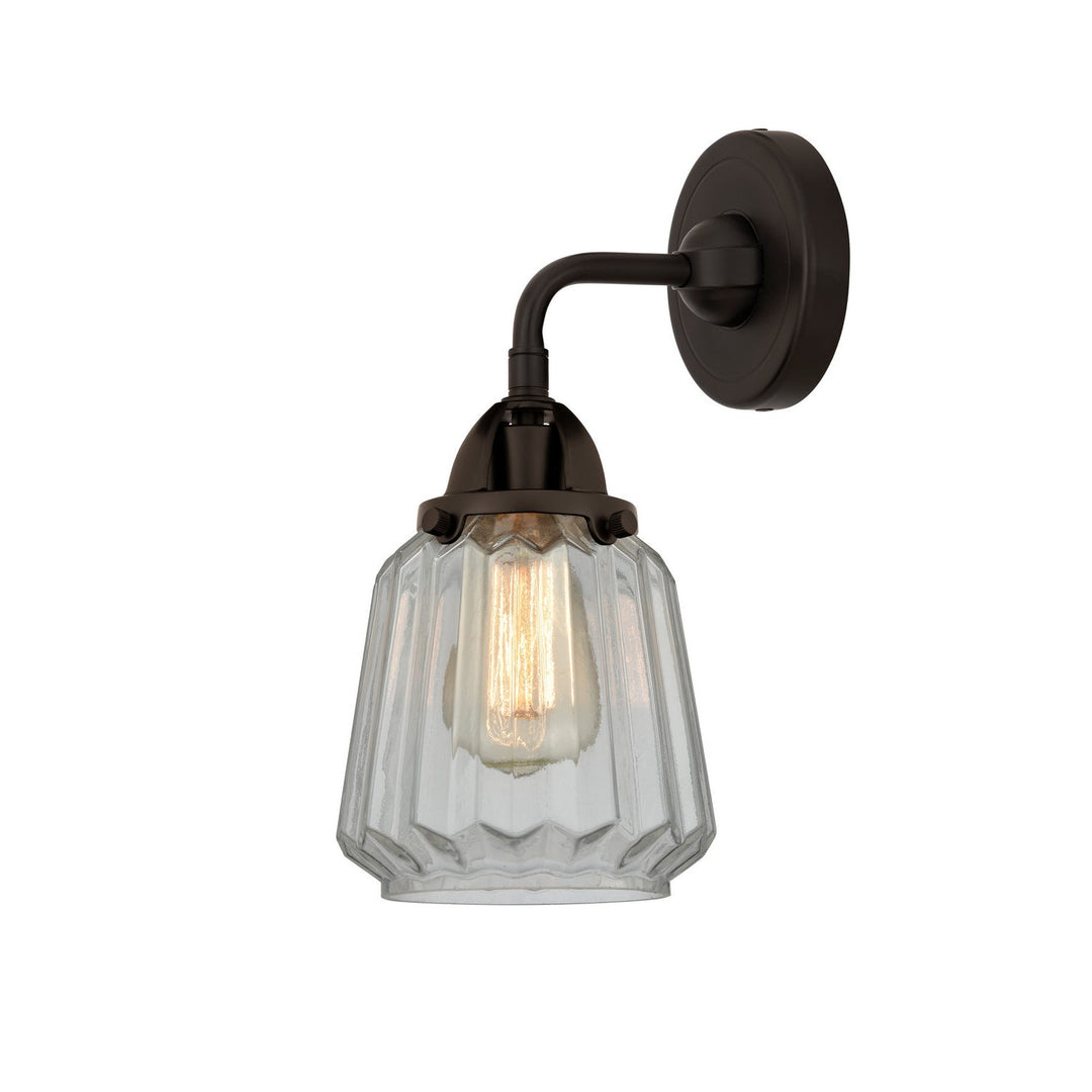 Innovations Nouveau 2 288-1W-OB-G142 Wall Sconce Light - Oil Rubbed Bronze