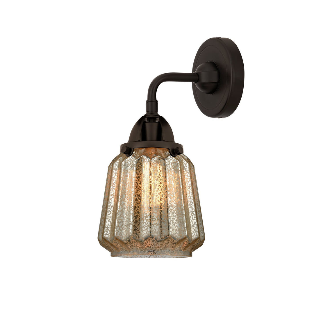 Innovations Nouveau 2 288-1W-OB-G146 Wall Sconce Light - Oil Rubbed Bronze