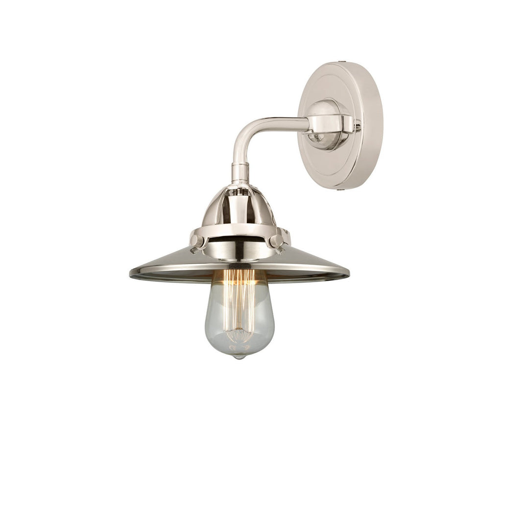 Innovations Nouveau 2 288-1W-PN-M1-PN-LED Wall Sconce Light - Polished Nickel