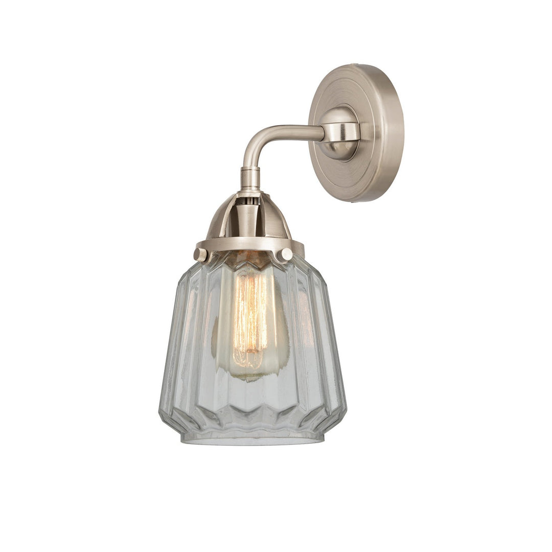 Innovations Nouveau 2 288-1W-SN-G142 Wall Sconce Light - Brushed Satin Nickel