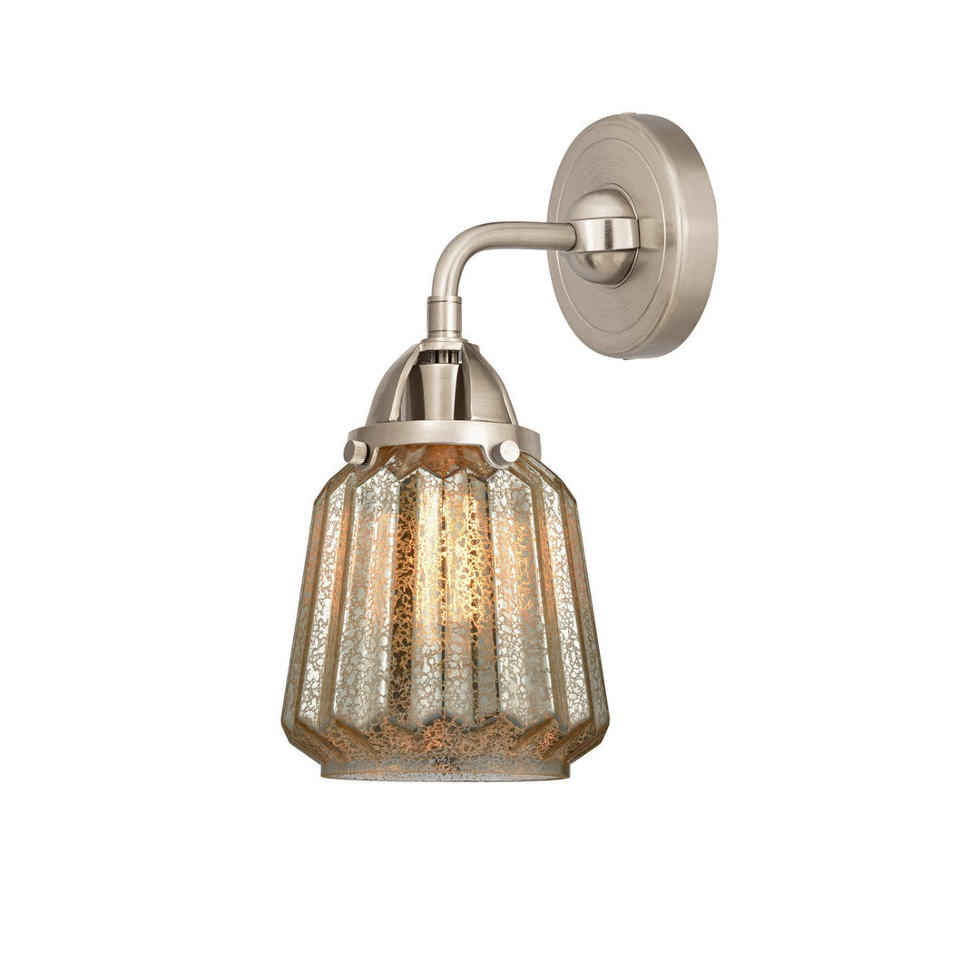Innovations Nouveau 2 288-1W-SN-G146 Wall Sconce Light - Brushed Satin Nickel