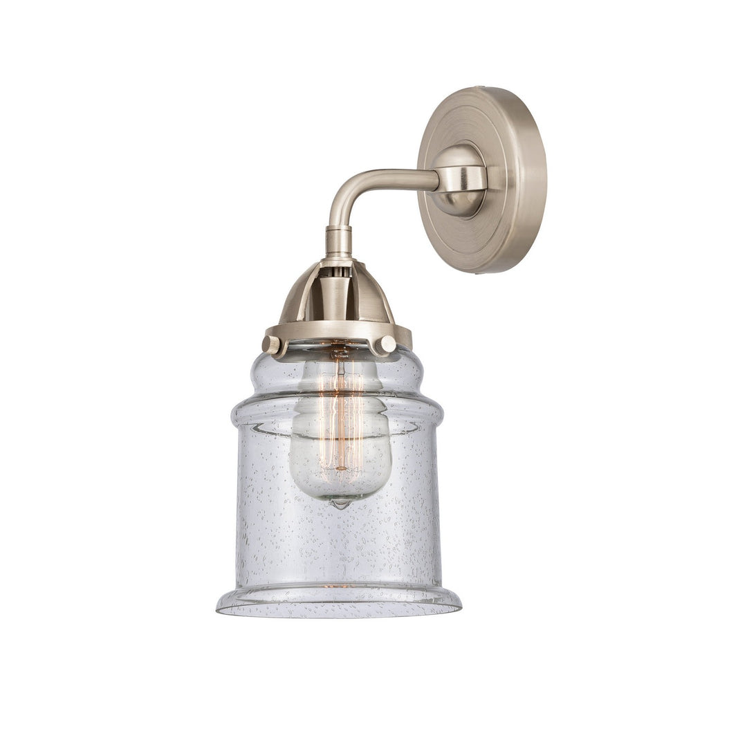 Innovations Nouveau 2 288-1W-SN-G184-LED Wall Sconce Light - Brushed Satin Nickel