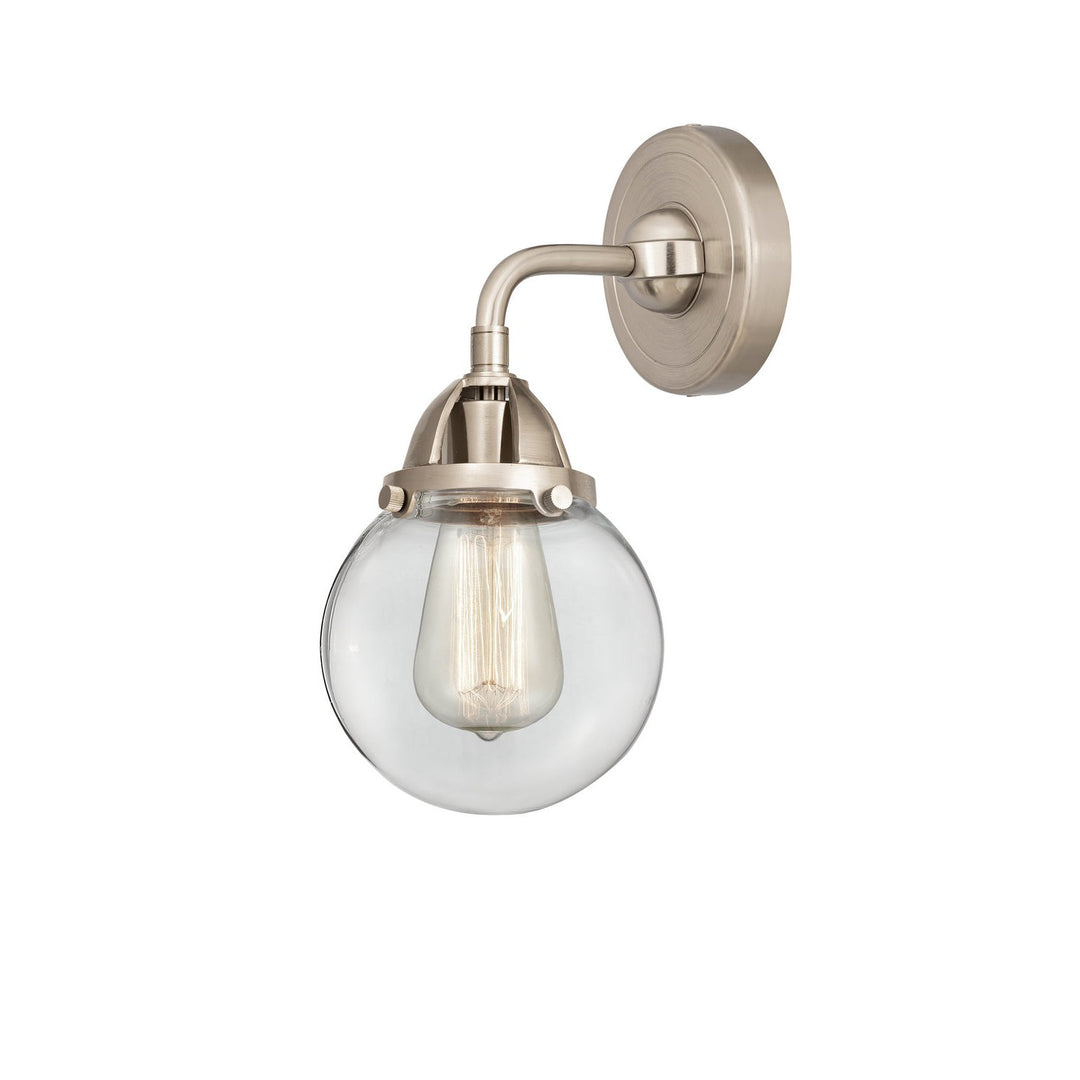 Innovations Nouveau 2 288-1W-SN-G202-6-LED Wall Sconce Light - Brushed Satin Nickel