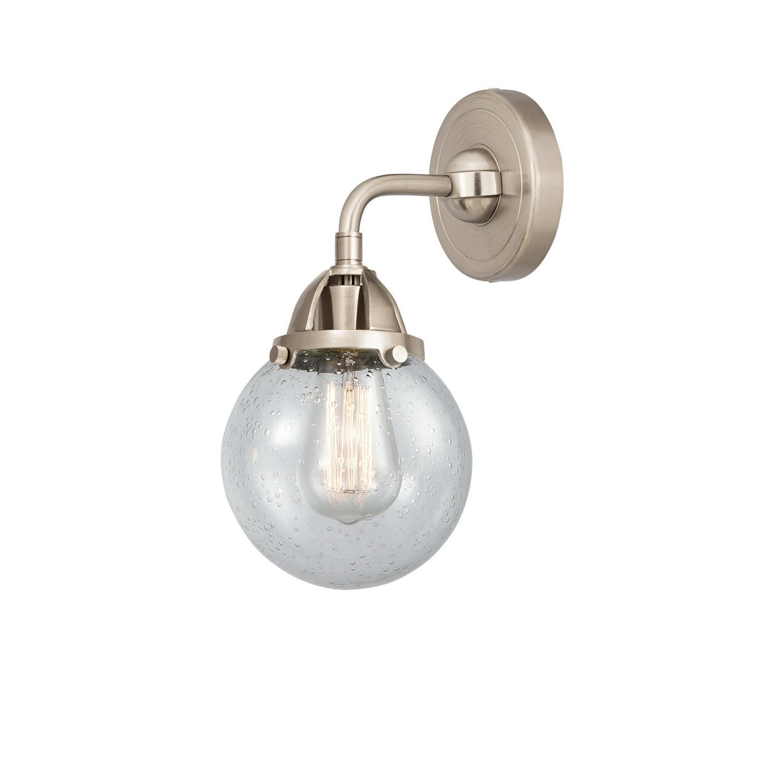 Innovations Nouveau 2 288-1W-SN-G204-6-LED Wall Sconce Light - Brushed Satin Nickel