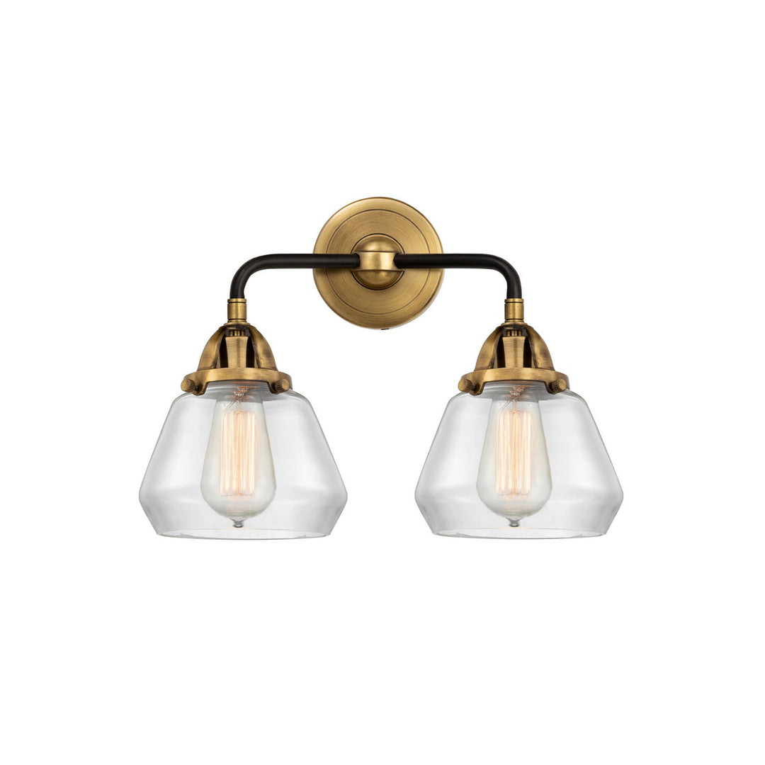 Innovations Nouveau 2 288-2W-BAB-G172 Bath Vanity Light 15 in. wide - Black Antique Brass