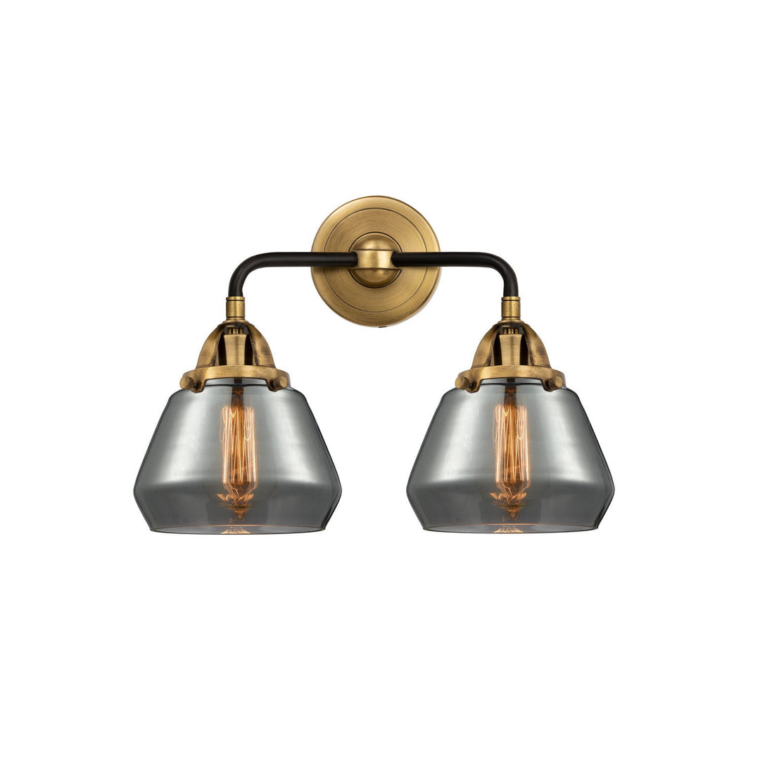 Innovations Nouveau 2 288-2W-BAB-G173 Bath Vanity Light 15 in. wide - Black Antique Brass