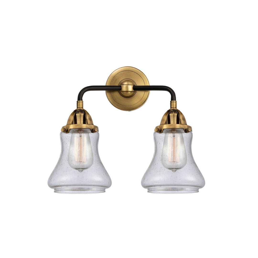 Innovations Nouveau 2 288-2W-BAB-G194 Bath Vanity Light 14 in. wide - Black Antique Brass