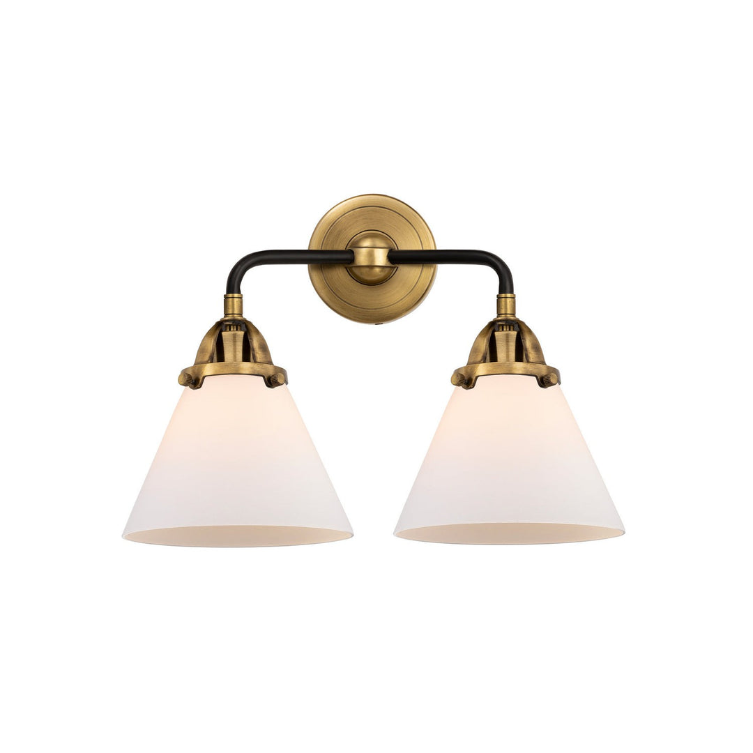 Innovations Nouveau 2 288-2W-BAB-G41 Bath Vanity Light 16 in. wide - Black Antique Brass