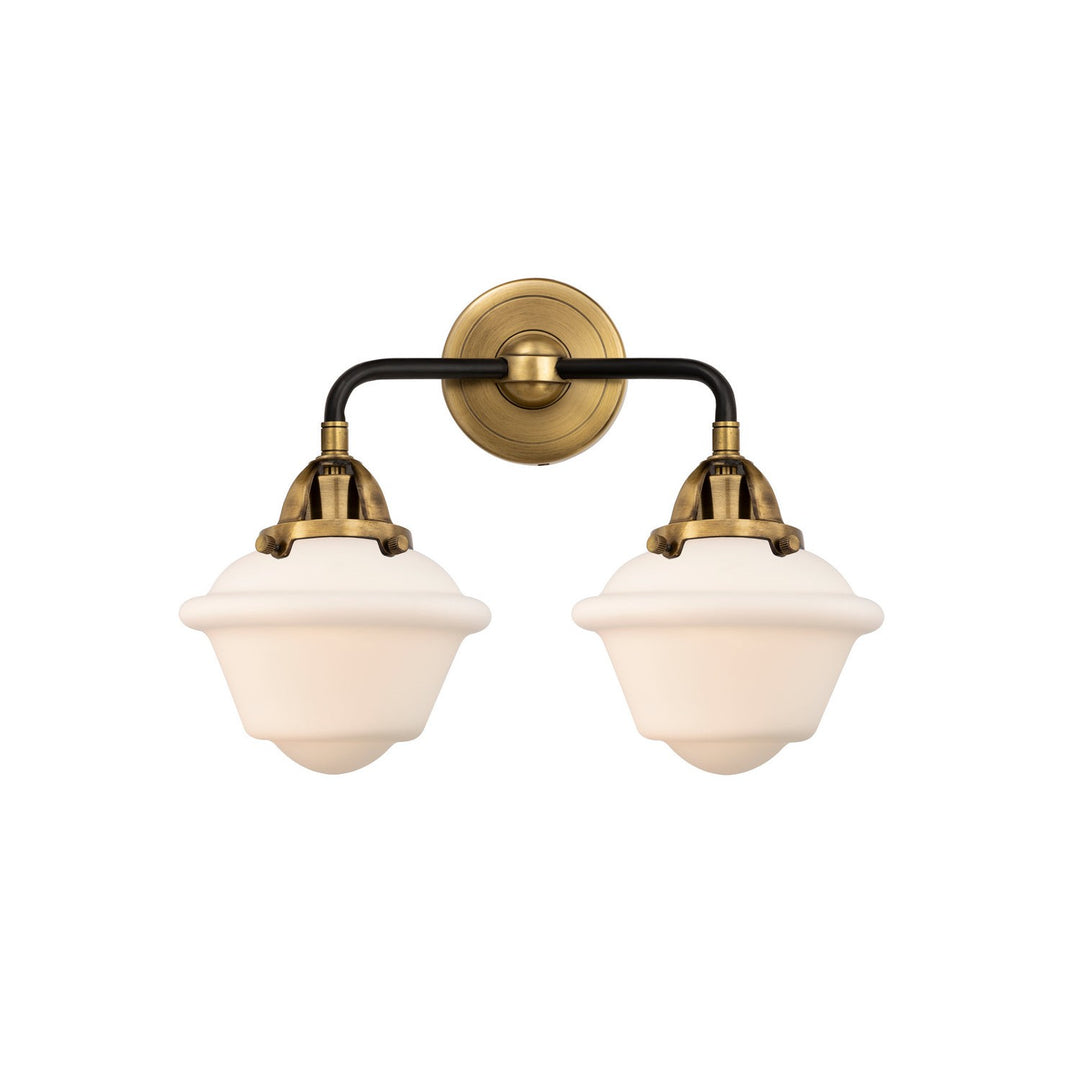 Innovations Nouveau 2 288-2W-BAB-G531-LED Bath Vanity Light 16 in. wide - Black Antique Brass