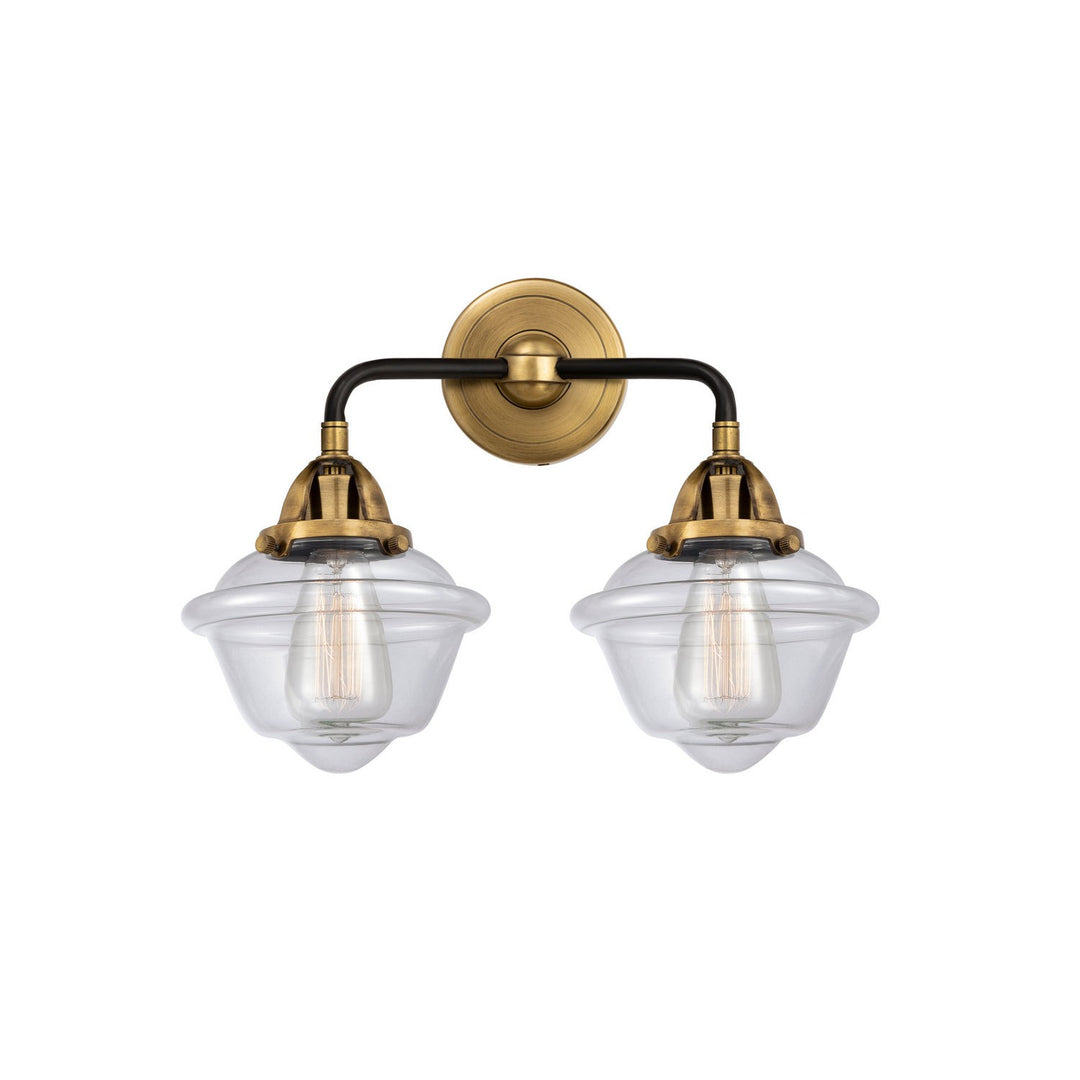 Innovations Nouveau 2 288-2W-BAB-G532 Bath Vanity Light 16 in. wide - Black Antique Brass