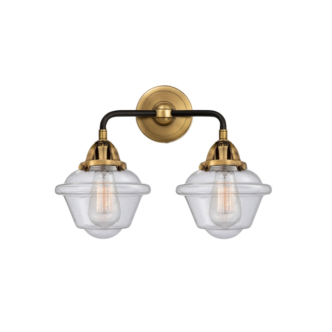 Innovations Nouveau 2 288-2W-BAB-G534 Bath Vanity Light 16 in. wide - Black Antique Brass