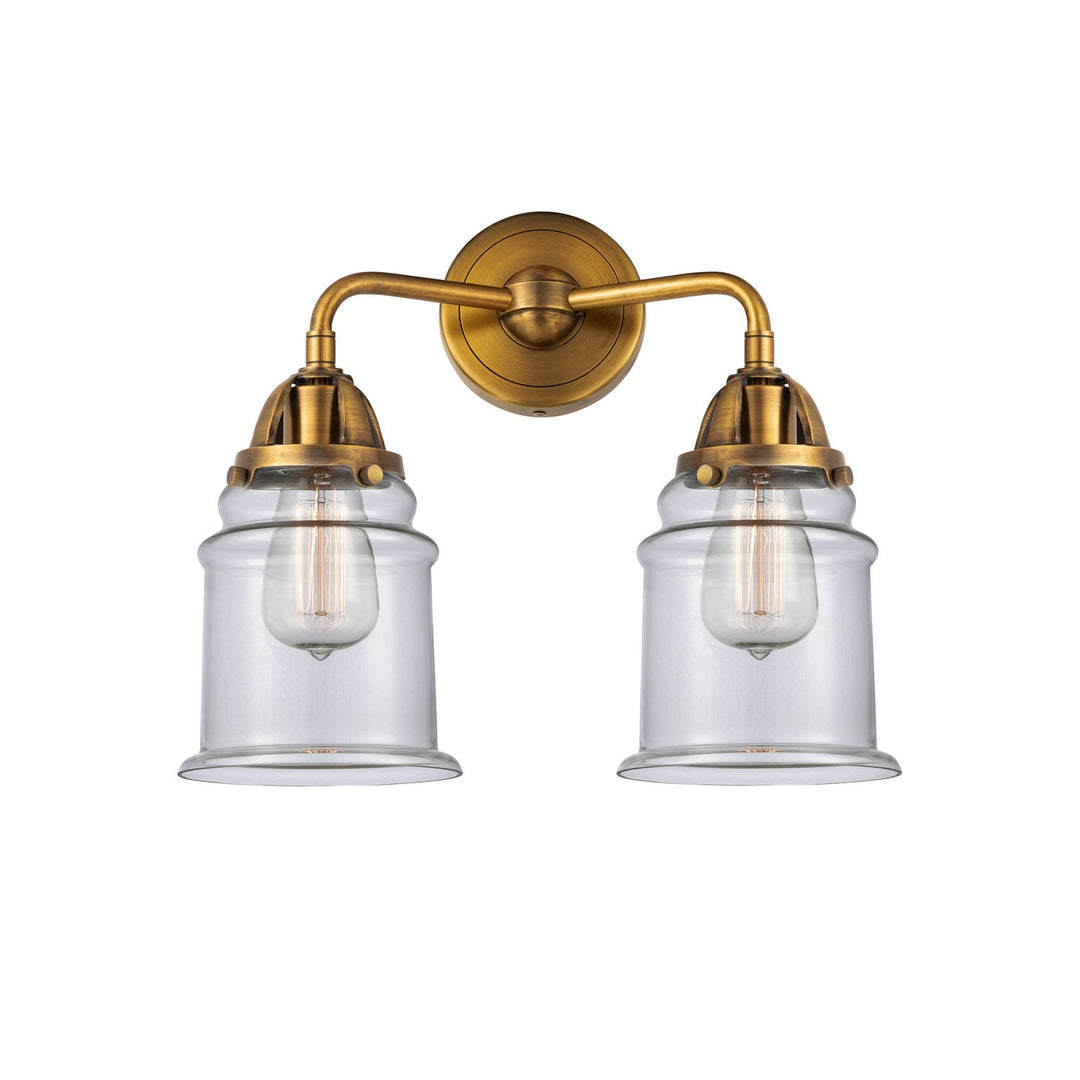 Innovations Nouveau 2 288-2W-BB-G182-LED Bath Vanity Light 14 in. wide - Brushed Brass