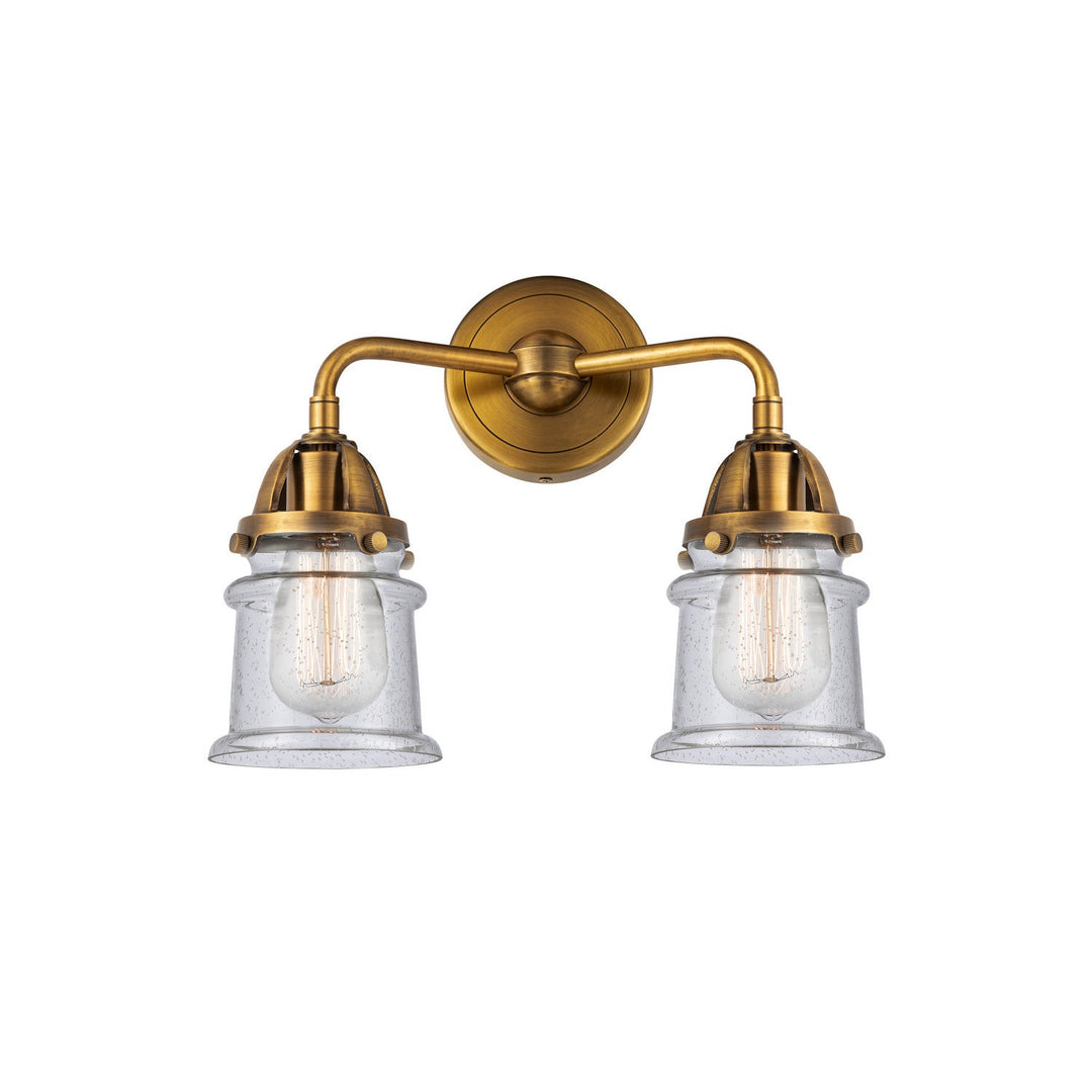Innovations Nouveau 2 288-2W-BB-G184S-LED Bath Vanity Light 14 in. wide - Brushed Brass