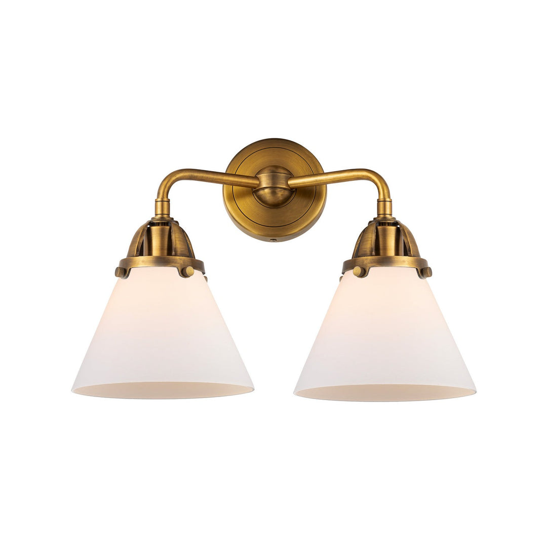 Innovations Nouveau 2 288-2W-BB-G41-LED Bath Vanity Light 16 in. wide - Brushed Brass