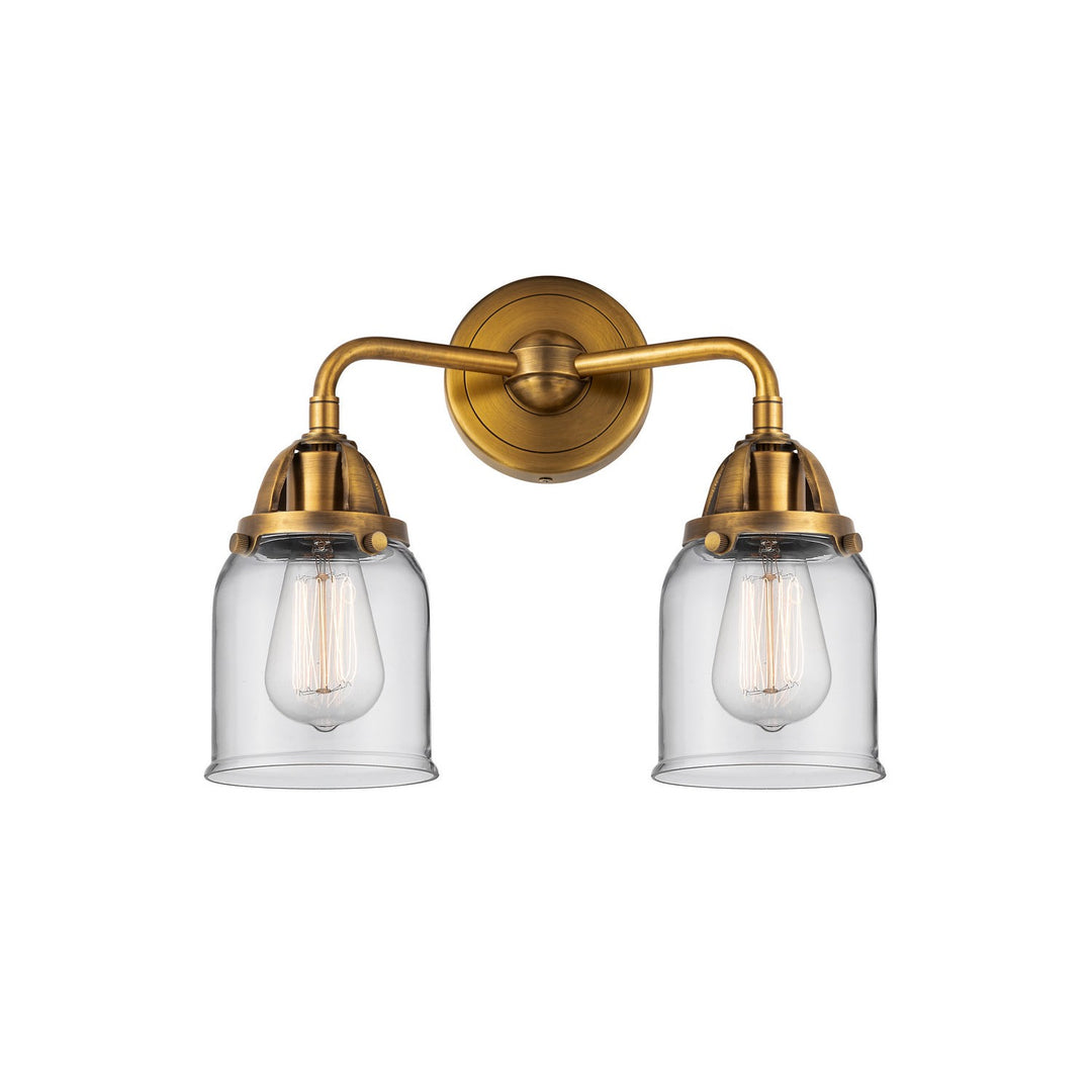 Innovations Nouveau 2 288-2W-BB-G52-LED Bath Vanity Light 13 in. wide - Brushed Brass