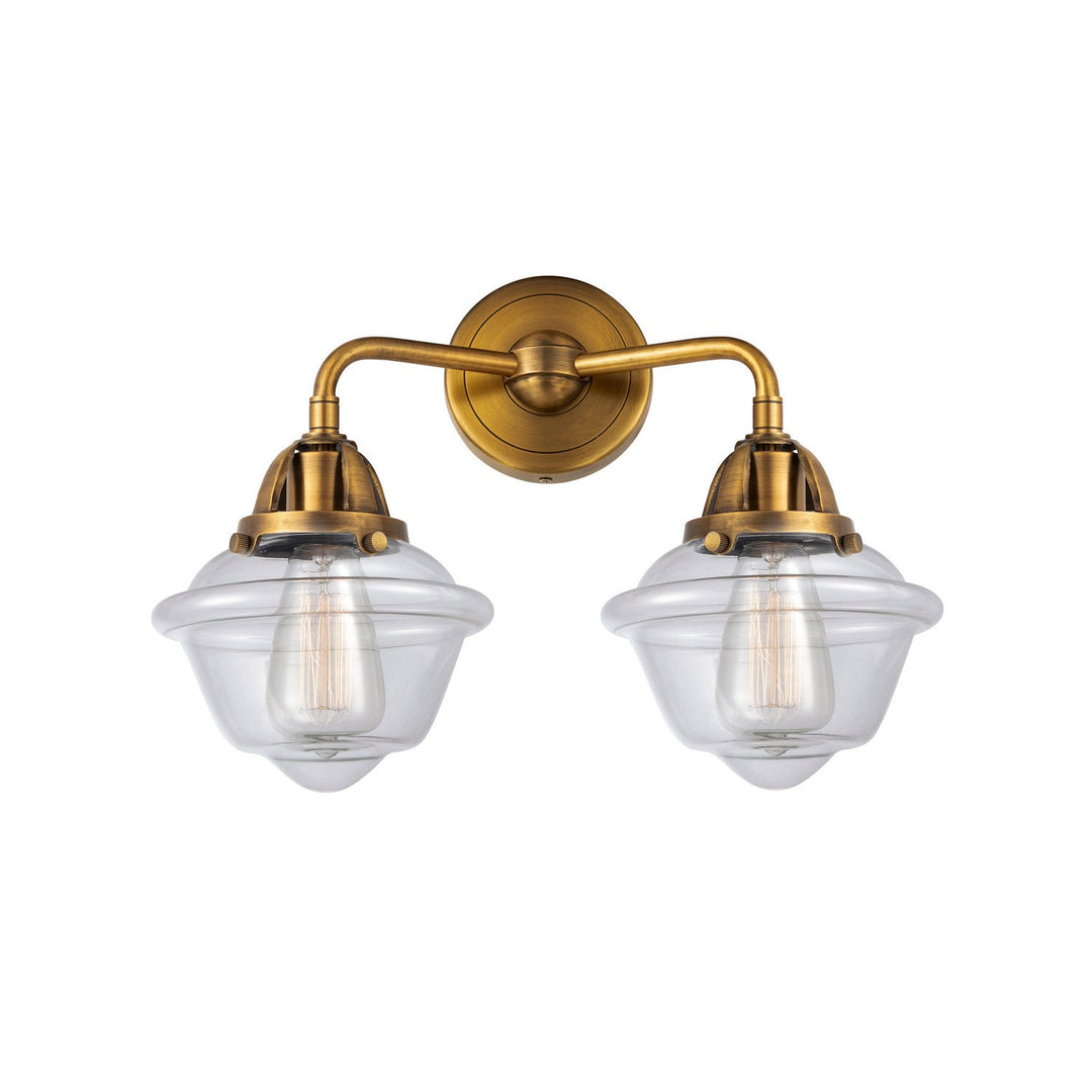 Innovations Nouveau 2 288-2W-BB-G532-LED Bath Vanity Light 16 in. wide - Brushed Brass