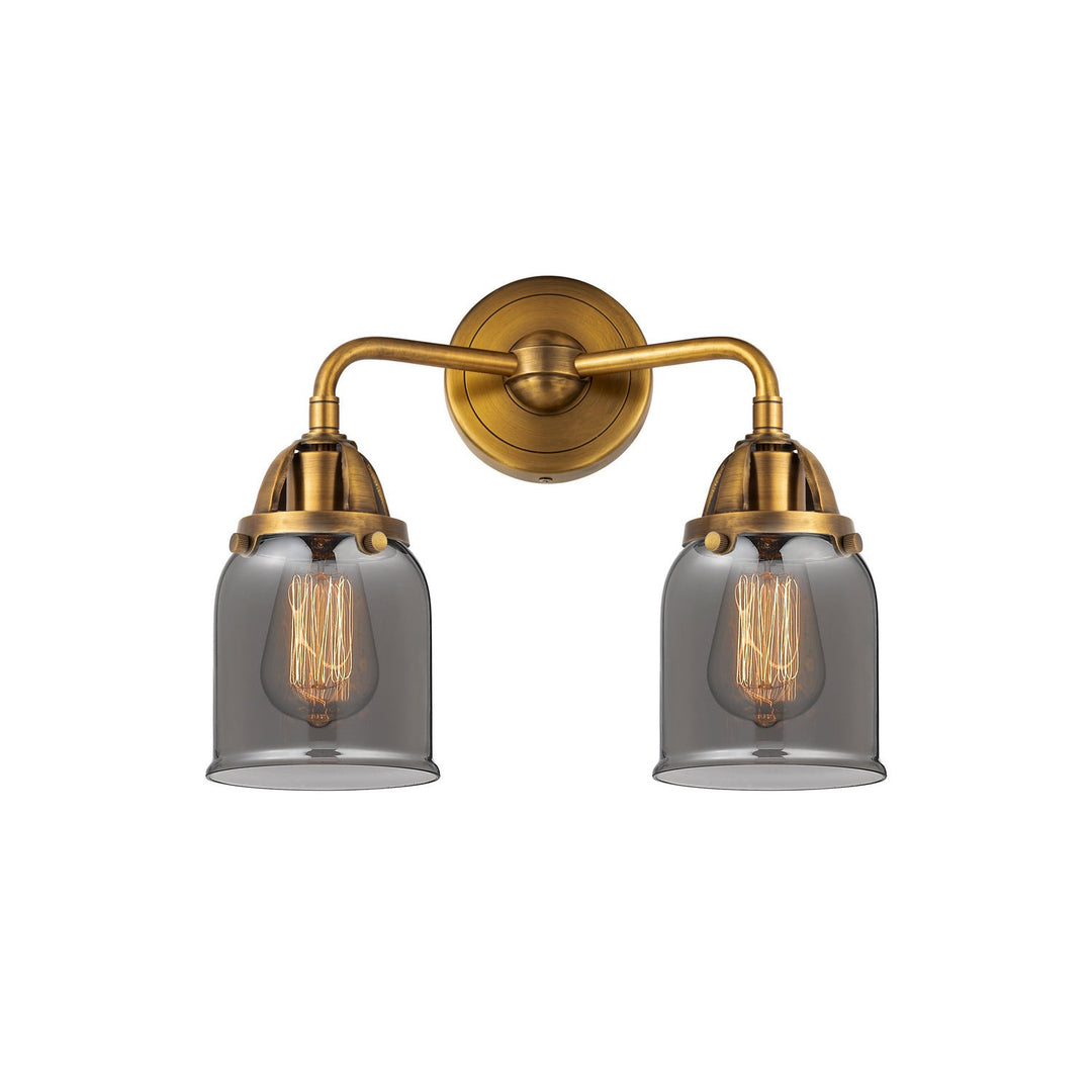 Innovations Nouveau 2 288-2W-BB-G53-LED Bath Vanity Light 13 in. wide - Brushed Brass