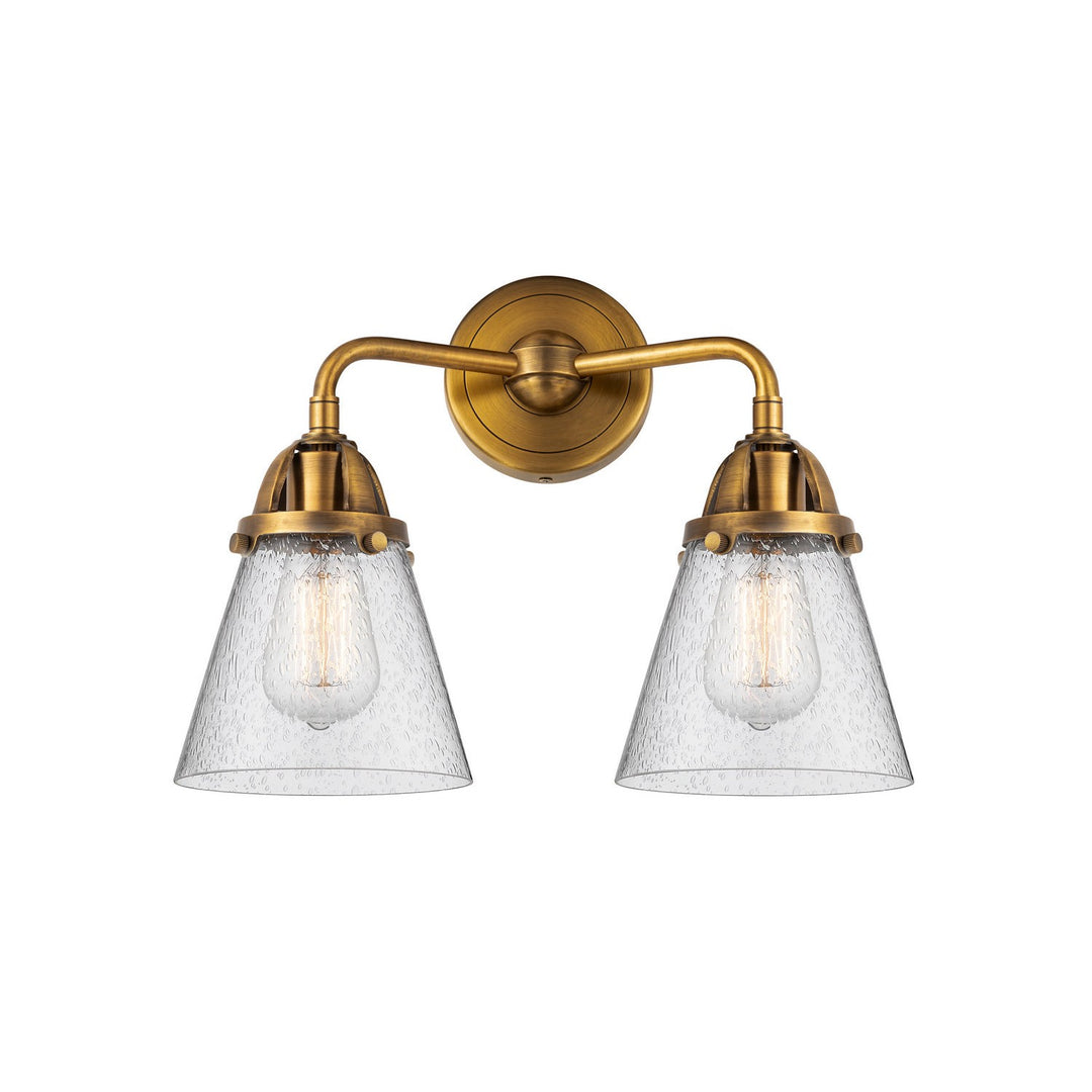 Innovations Nouveau 2 288-2W-BB-G64-LED Bath Vanity Light 15 in. wide - Brushed Brass