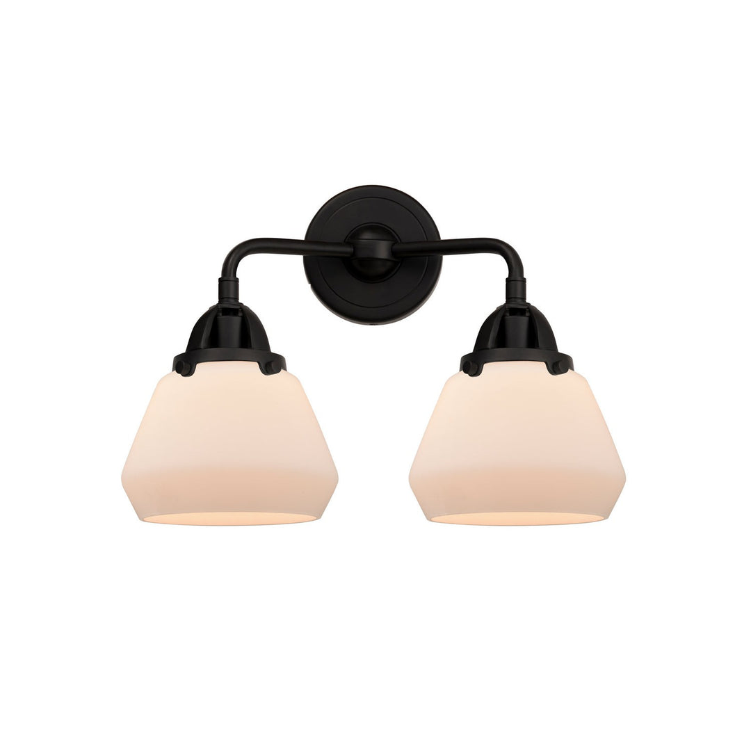 Innovations Nouveau 2 288-2W-BK-G171 Bath Vanity Light 15 in. wide - Matte Black