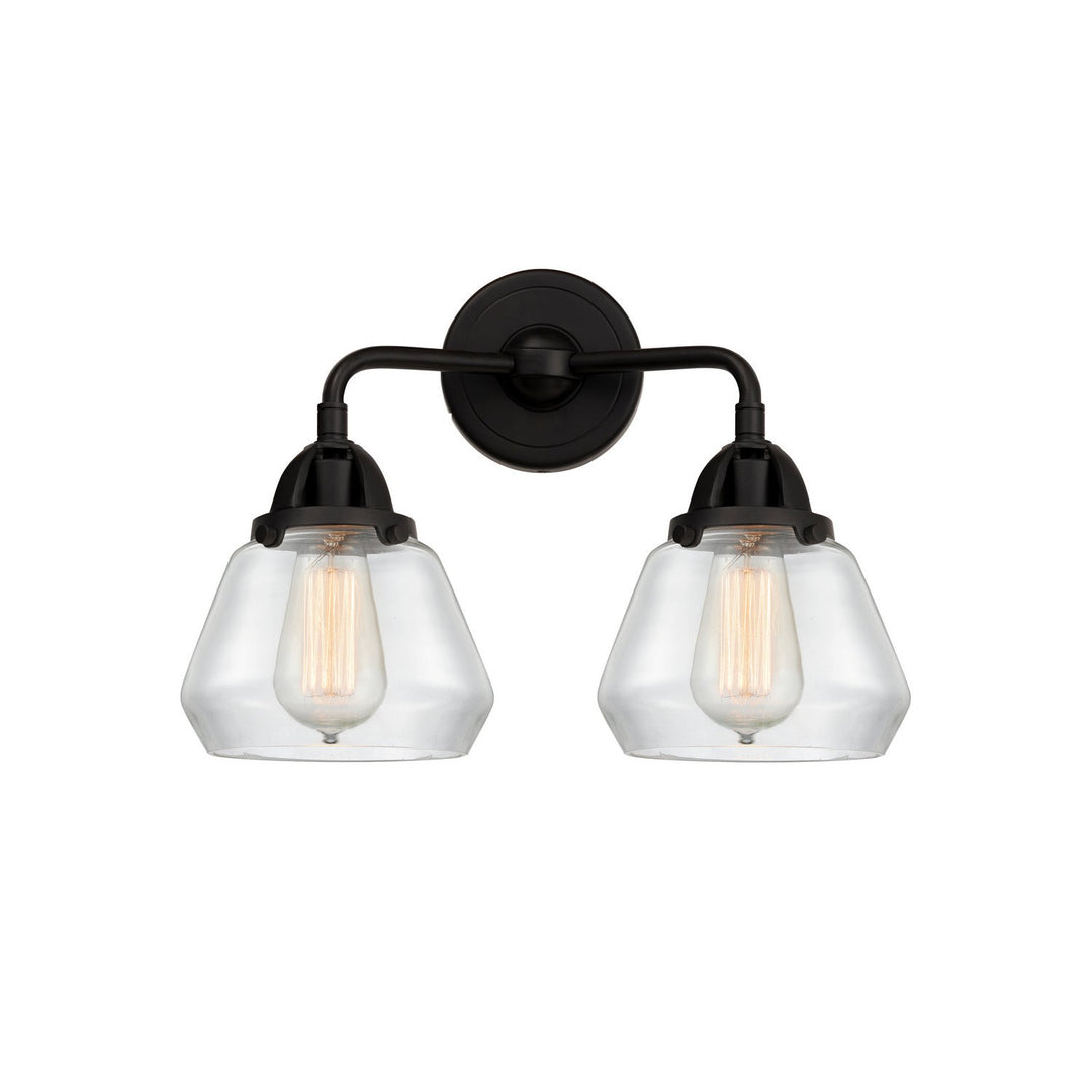 Innovations Nouveau 2 288-2W-BK-G172-LED Bath Vanity Light 15 in. wide - Matte Black