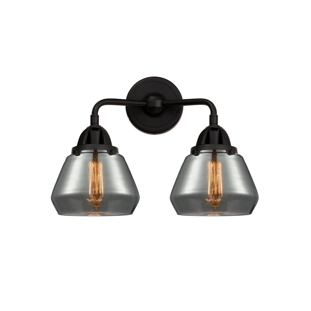 Innovations Nouveau 2 288-2W-BK-G173-LED Bath Vanity Light 15 in. wide - Matte Black