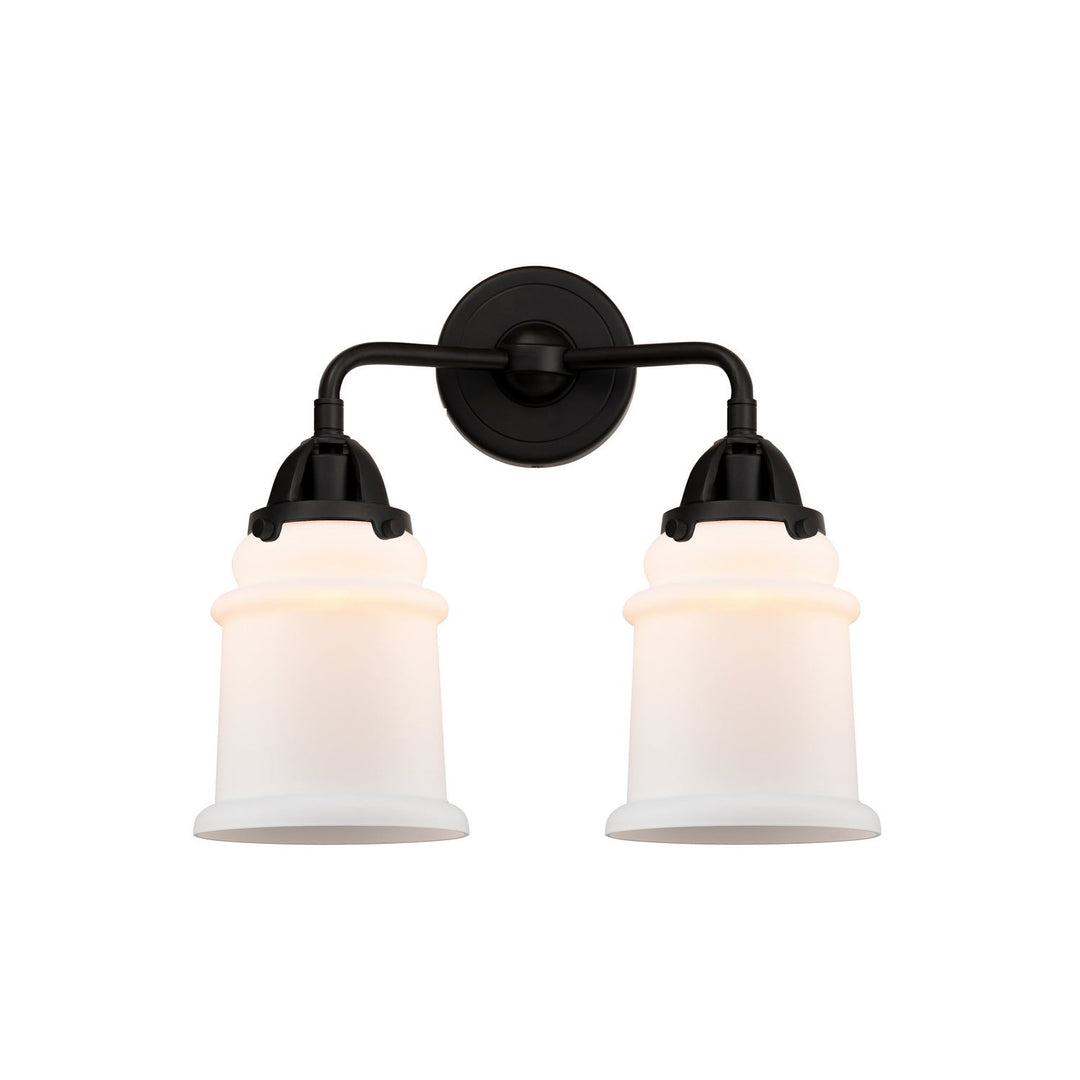 Innovations Nouveau 2 288-2W-BK-G181 Bath Vanity Light 14 in. wide - Matte Black