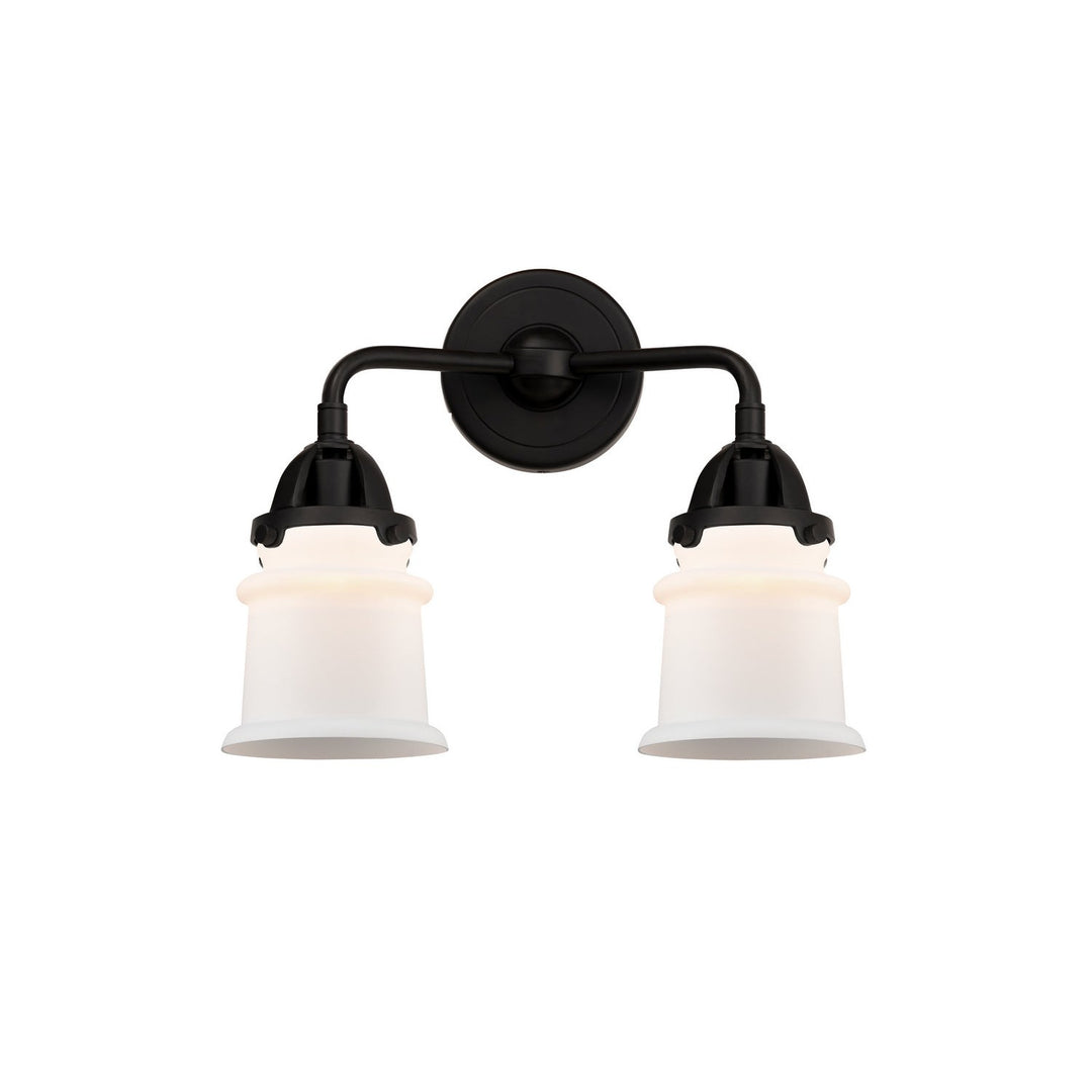Innovations Nouveau 2 288-2W-BK-G181S Bath Vanity Light 14 in. wide - Matte Black