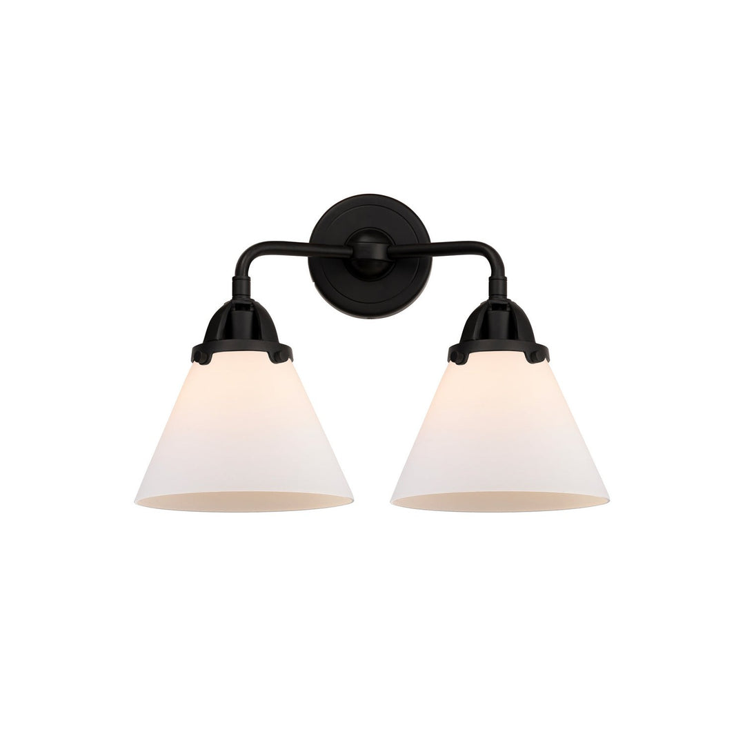 Innovations Nouveau 2 288-2W-BK-G41-LED Bath Vanity Light 16 in. wide - Matte Black