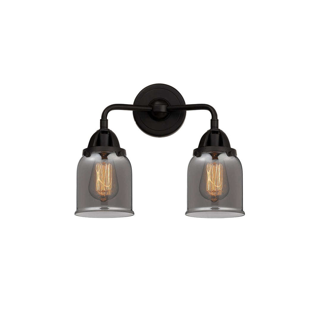 Innovations Nouveau 2 288-2W-BK-G53 Bath Vanity Light 13 in. wide - Matte Black