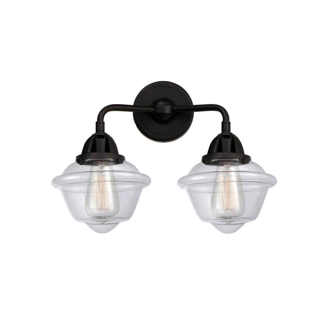 Innovations Nouveau 2 288-2W-BK-G532 Bath Vanity Light 16 in. wide - Matte Black
