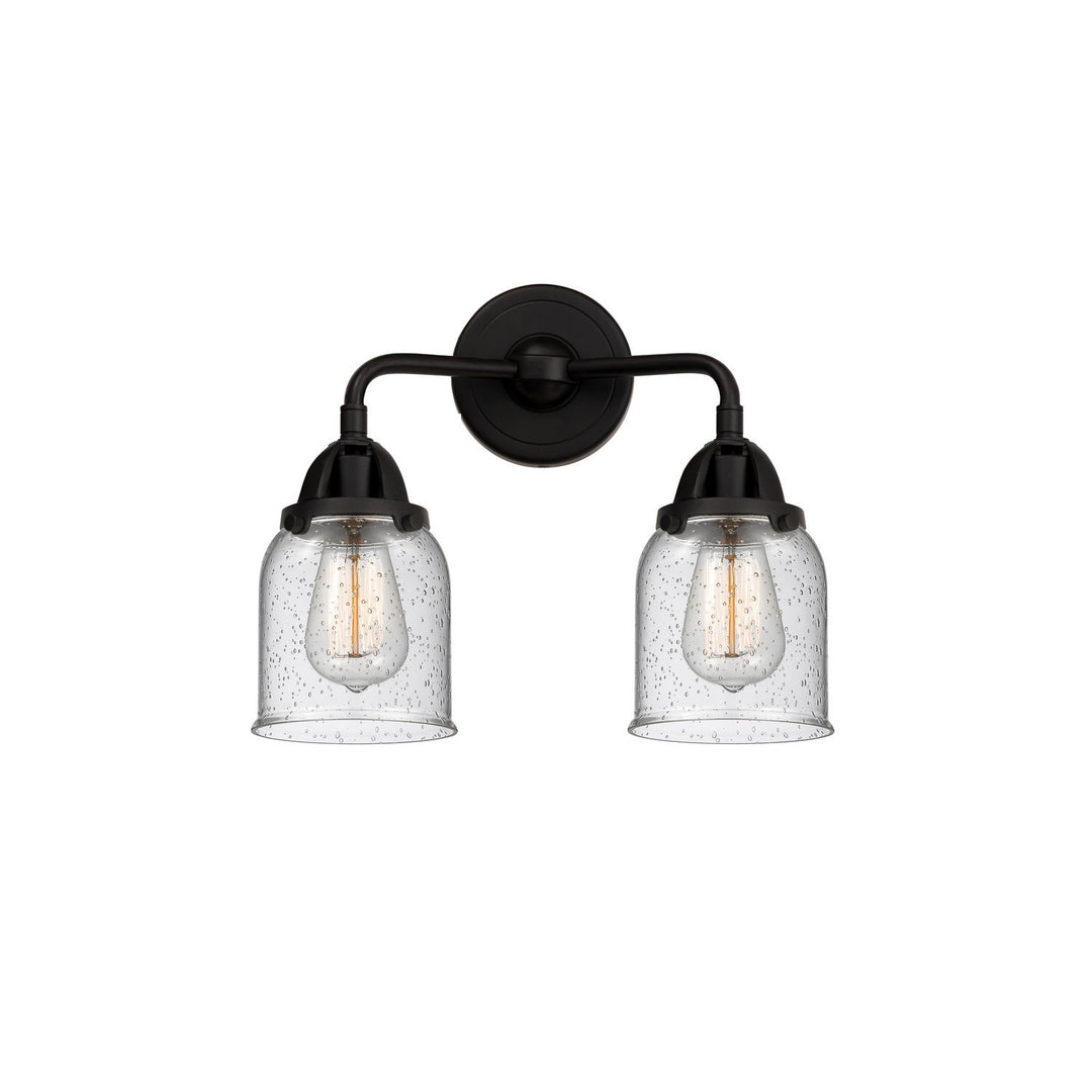 Innovations Nouveau 2 288-2W-BK-G54 Bath Vanity Light 13 in. wide - Matte Black