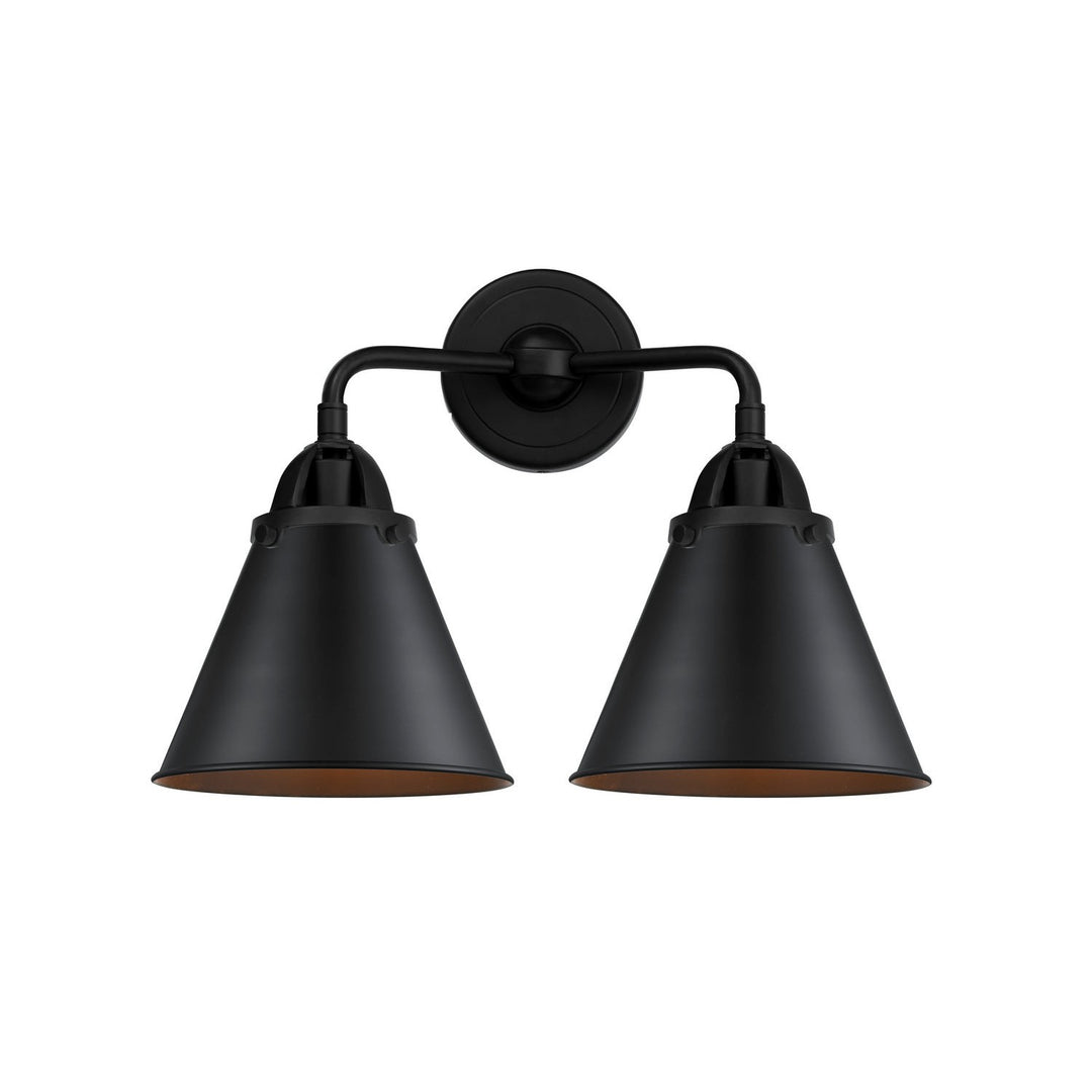 Innovations Nouveau 2 288-2W-BK-M13-BK Bath Vanity Light 16 in. wide - Matte Black