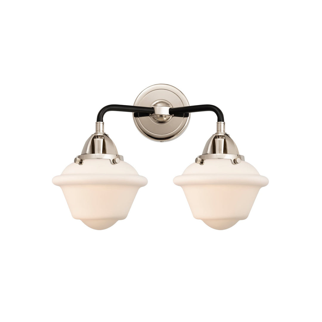 Innovations Nouveau 2 288-2W-BPN-G531-LED Bath Vanity Light 16 in. wide - Black Polished Nickel