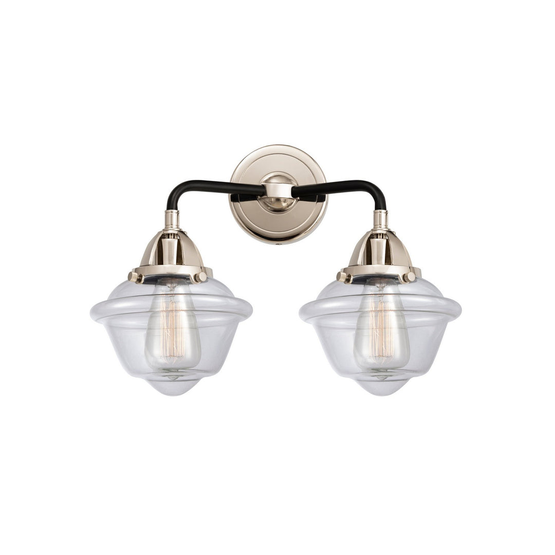 Innovations Nouveau 2 288-2W-BPN-G532-LED Bath Vanity Light 16 in. wide - Black Polished Nickel