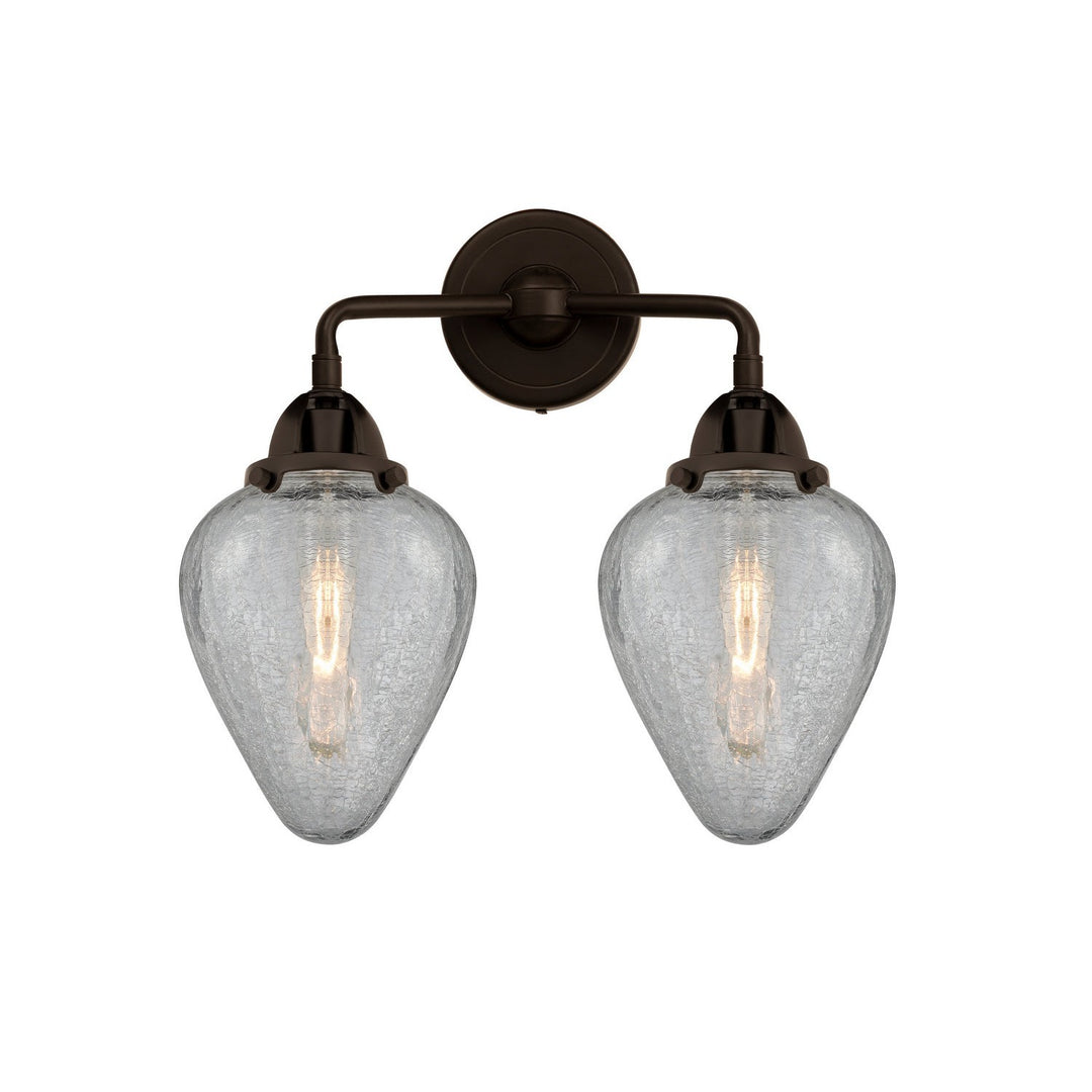 Innovations Nouveau 2 288-2W-OB-G165 Bath Vanity Light 15 in. wide - Oil Rubbed Bronze