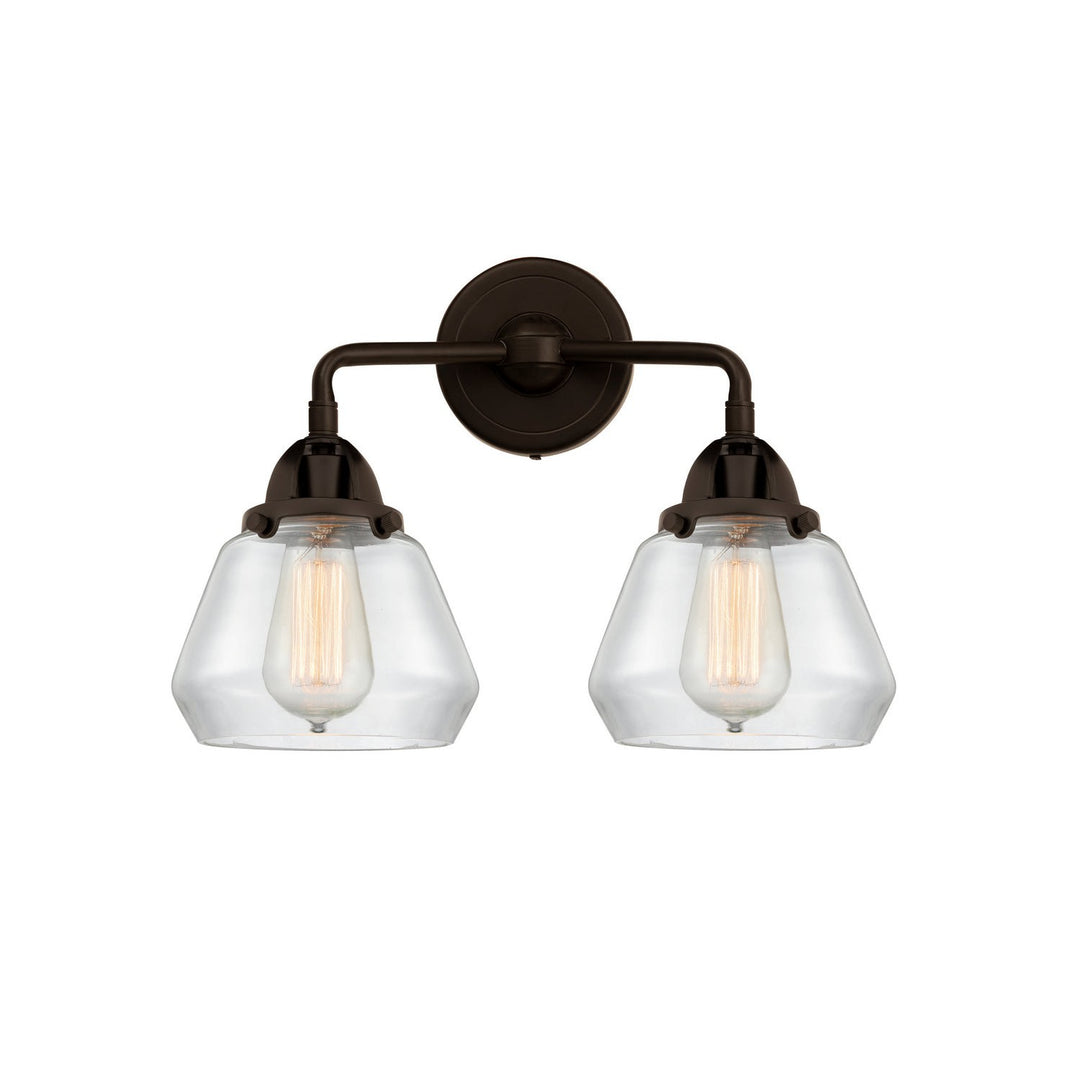 Innovations Nouveau 2 288-2W-OB-G172-LED Bath Vanity Light 15 in. wide - Oil Rubbed Bronze