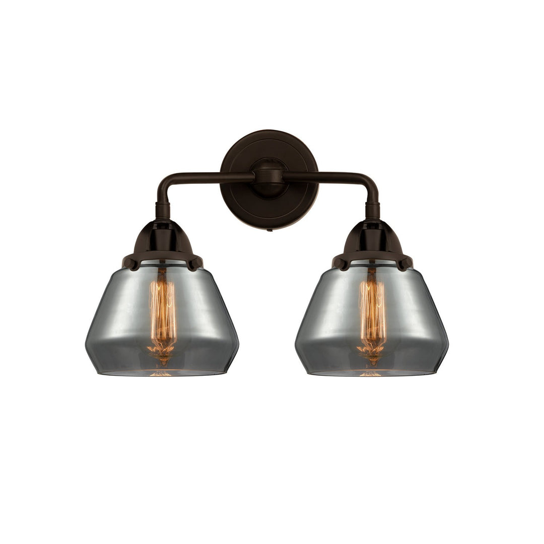 Innovations Nouveau 2 288-2W-OB-G173 Bath Vanity Light 15 in. wide - Oil Rubbed Bronze