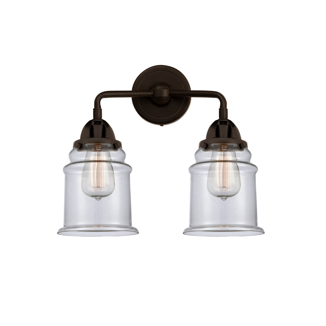 Innovations Nouveau 2 288-2W-OB-G182-LED Bath Vanity Light 14 in. wide - Oil Rubbed Bronze
