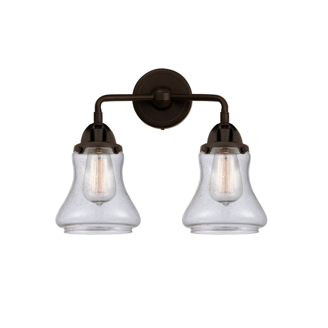 Innovations Nouveau 2 288-2W-OB-G194 Bath Vanity Light 14 in. wide - Oil Rubbed Bronze