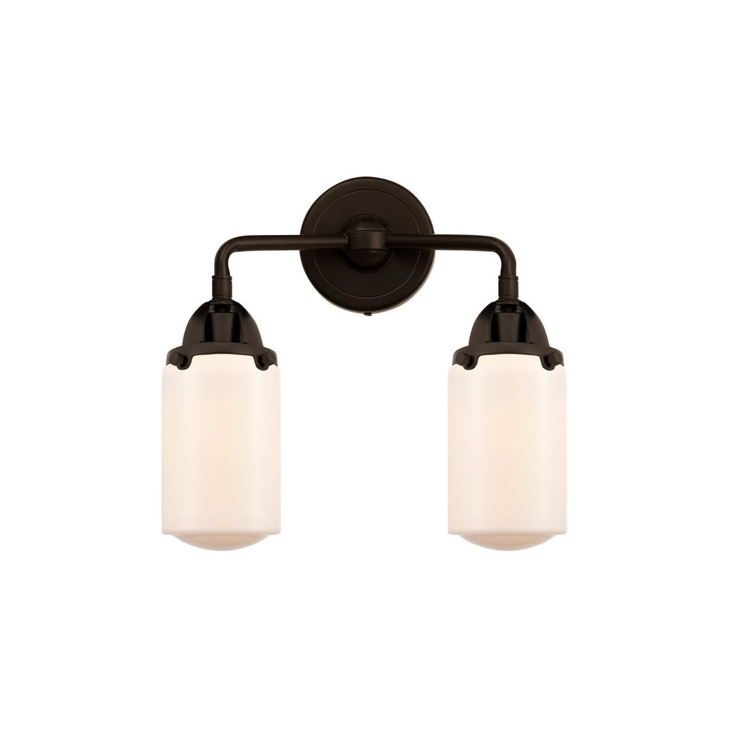 Innovations Nouveau 2 288-2W-OB-G311 Bath Vanity Light 13 in. wide - Oil Rubbed Bronze