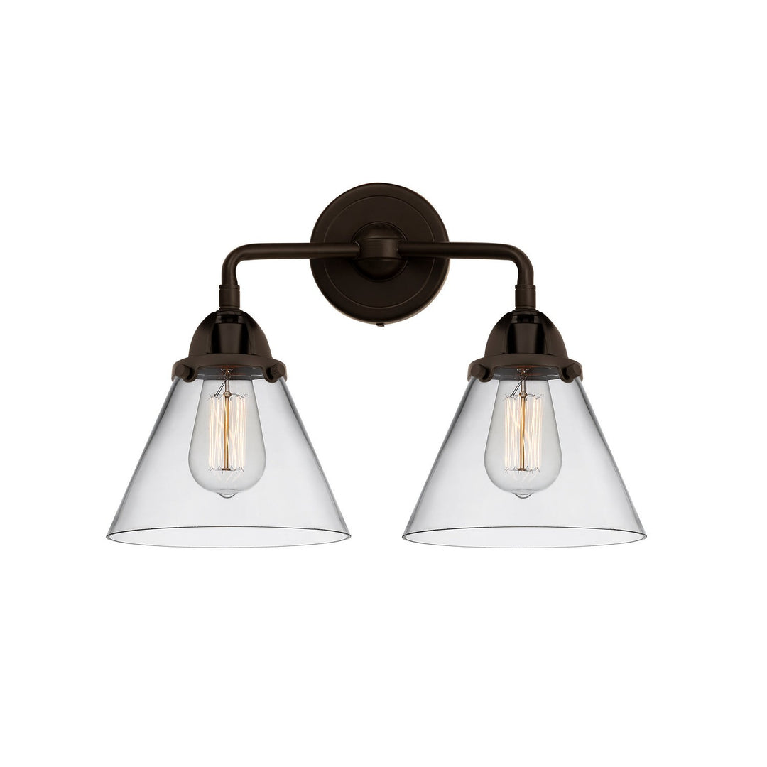 Innovations Nouveau 2 288-2W-OB-G42 Bath Vanity Light 16 in. wide - Oil Rubbed Bronze