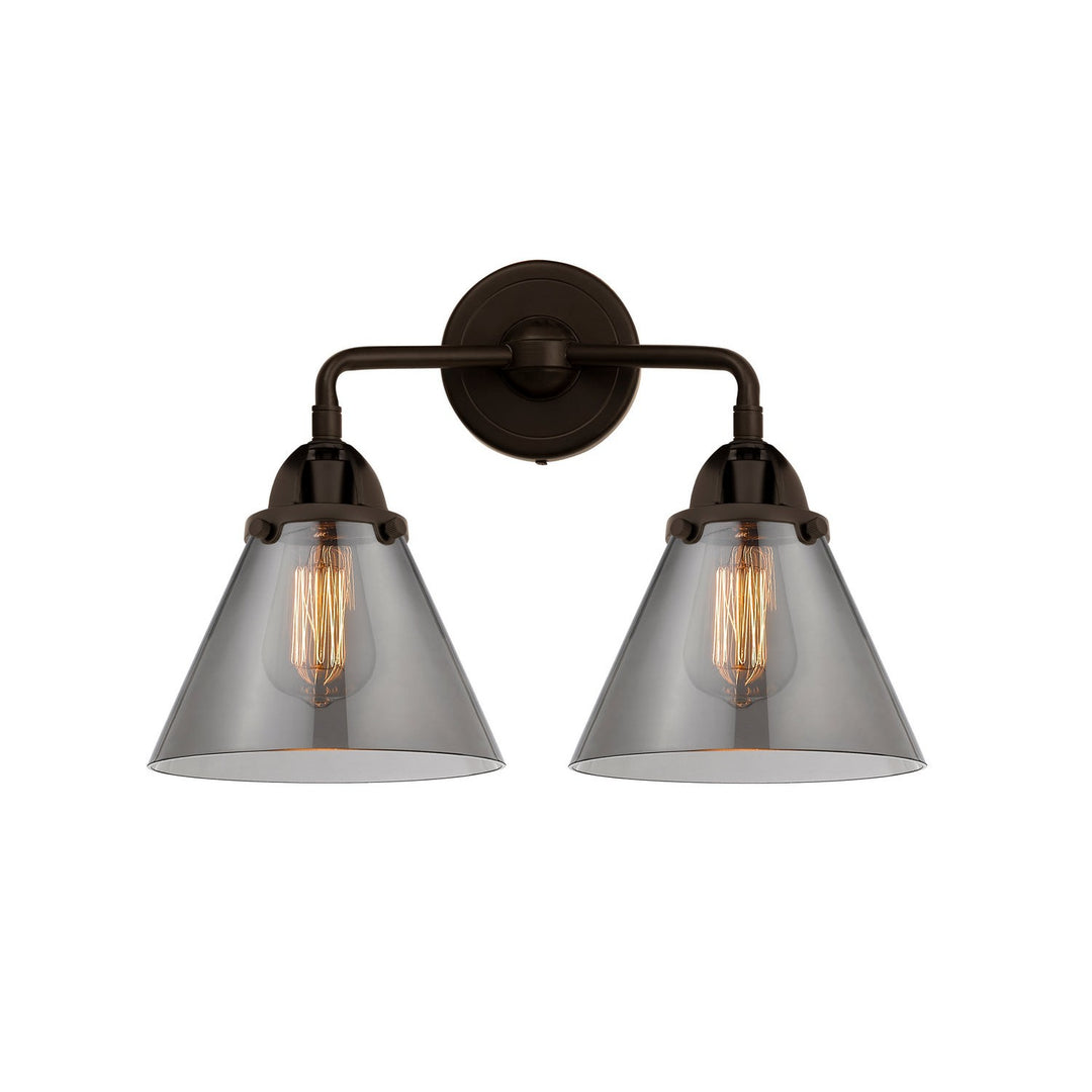 Innovations Nouveau 2 288-2W-OB-G43 Bath Vanity Light 16 in. wide - Oil Rubbed Bronze