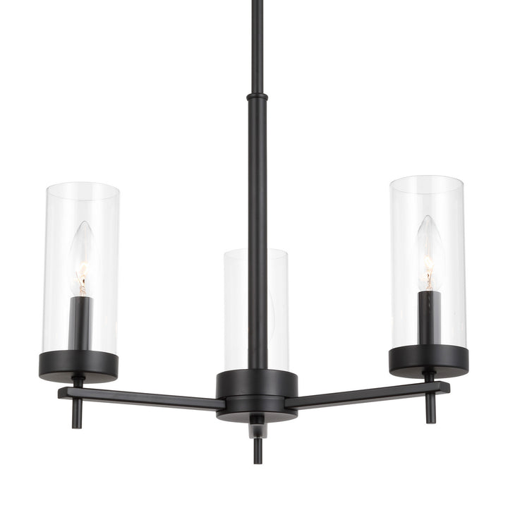Visual Comfort Studio Zire 3190303-112 Chandelier Light - Midnight Black