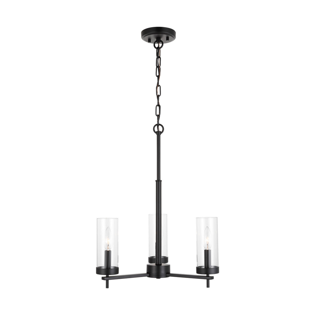 Visual Comfort Studio Zire 3190303-112 Chandelier Light - Midnight Black