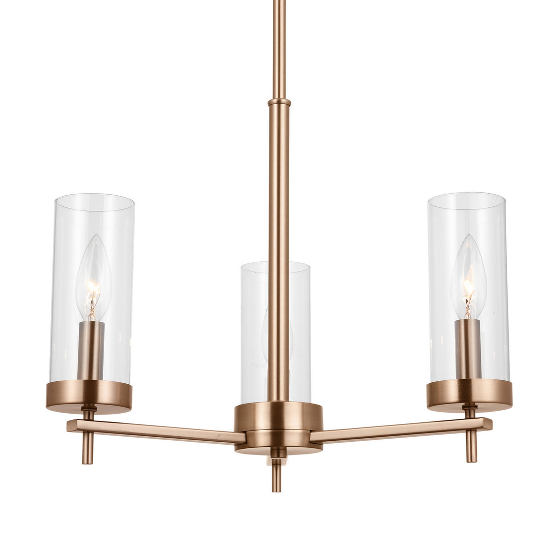 Visual Comfort Studio Zire 3190303-848 Chandelier Light - Satin Brass