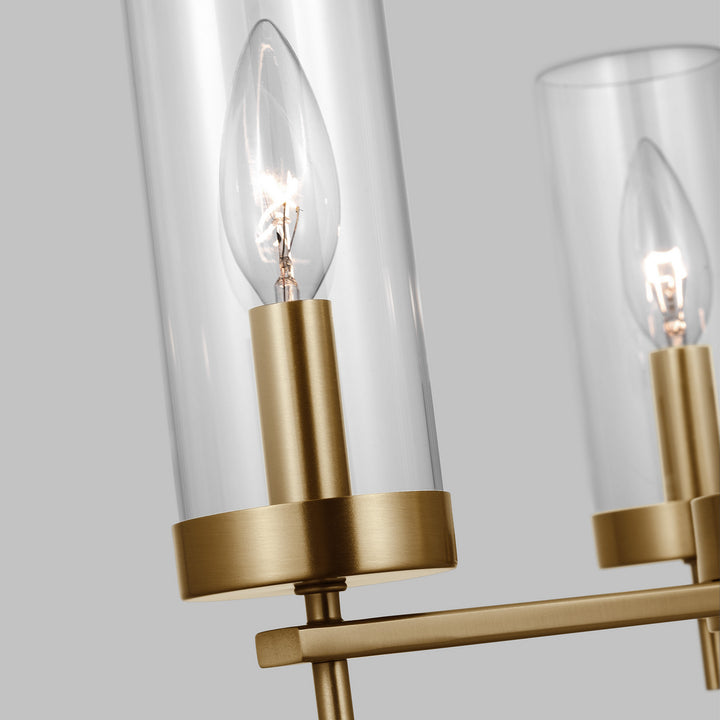 Visual Comfort Studio Zire 3190303-848 Chandelier Light - Satin Brass