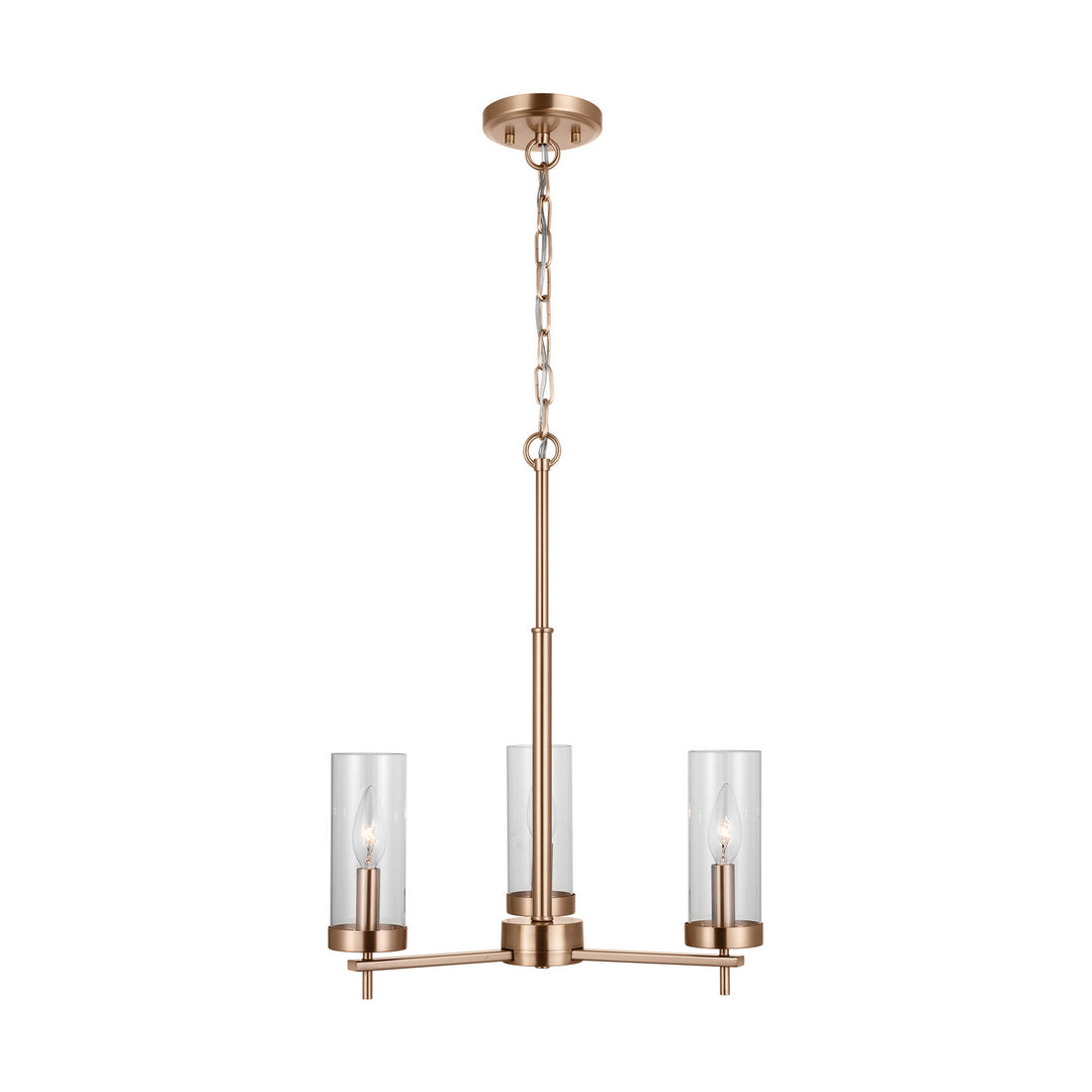 Visual Comfort Studio Zire 3190303-848 Chandelier Light - Satin Brass