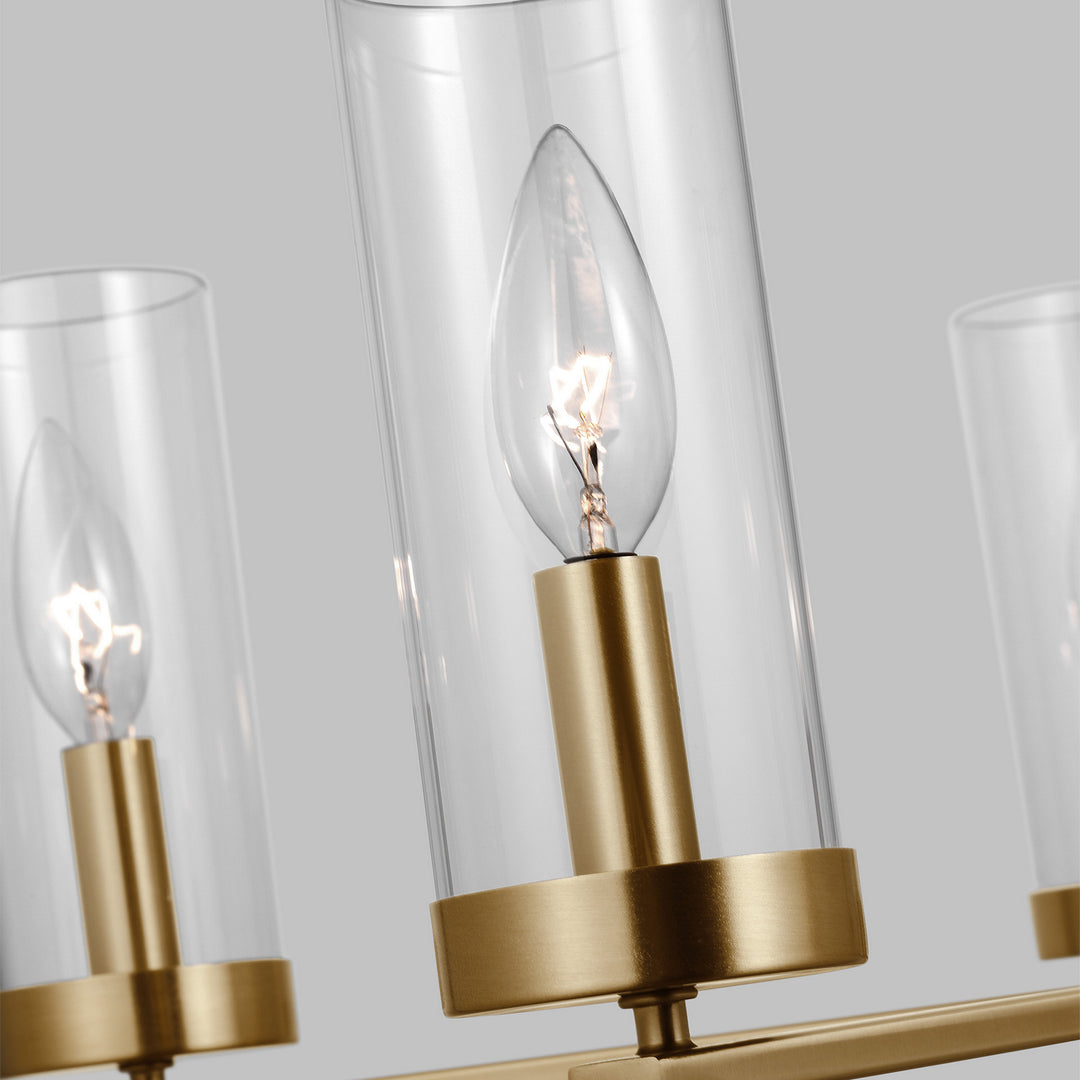 Visual Comfort Studio Zire 3190305-848 Chandelier Light - Satin Brass